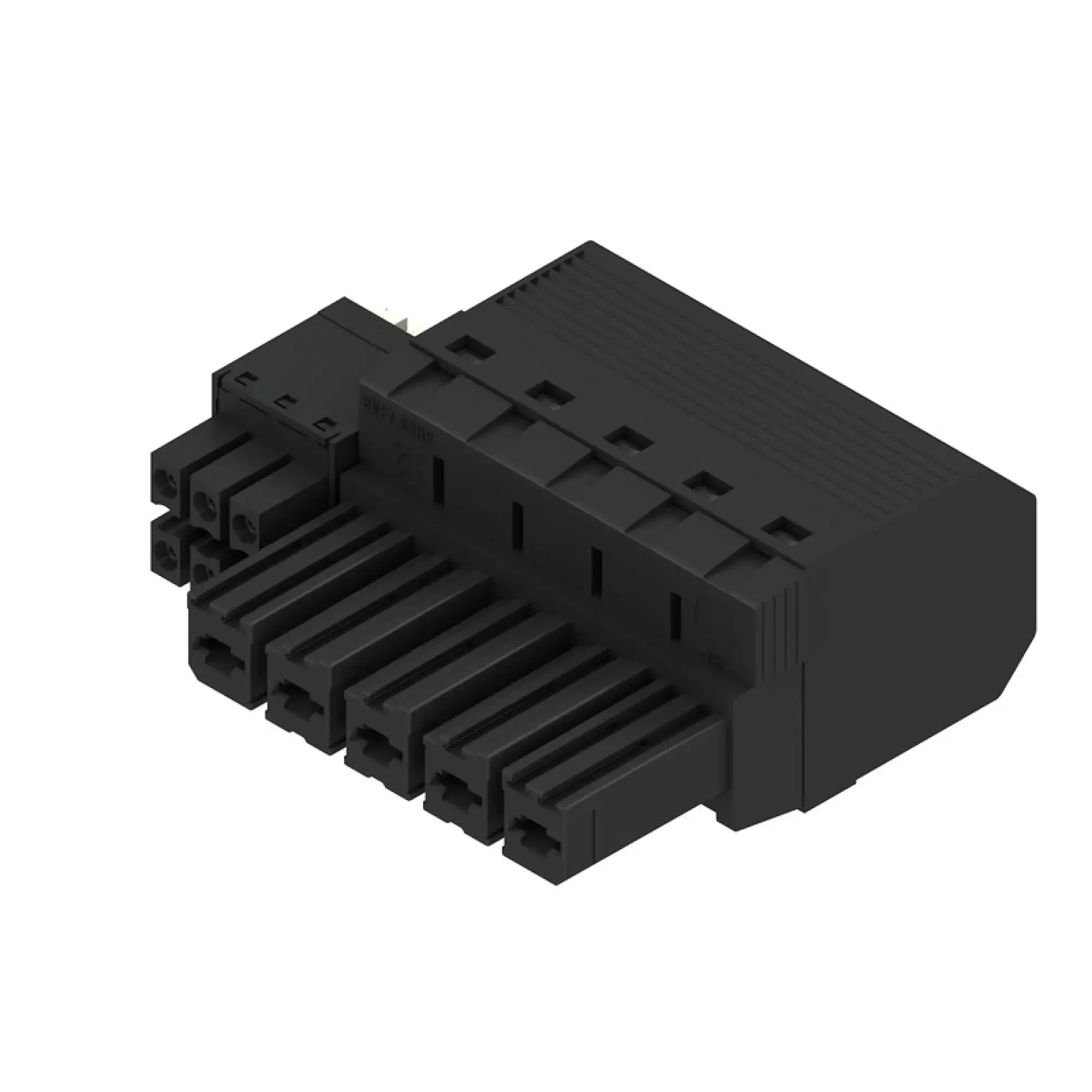Weidmüller 1080610000 Hybrid connector (wire connection), 7.62 mm, Number of poles: 5, PUSH IN with actuator, PUSH IN without actuator (img_001)