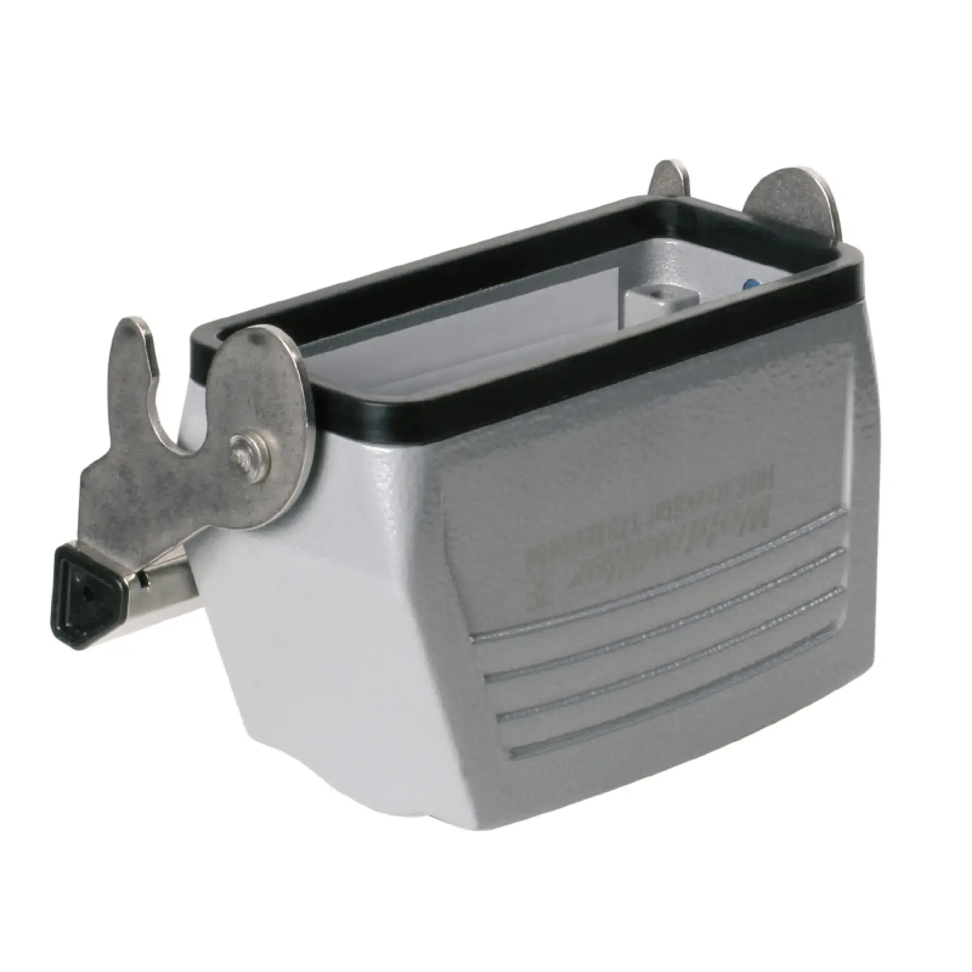 Weidmüller 1788290000 Housing (industry plug-in connectors), Coupling housing, End-locking clamp, lower side, Size: 6, IP65 (in plugged condition) (img_001) Weidmüller 1788290000 Housing (industry plug-in connectors), Coupling housing, End-locking clamp, lower side, Size: 6, IP65 (in plugged condition) (img_001)
