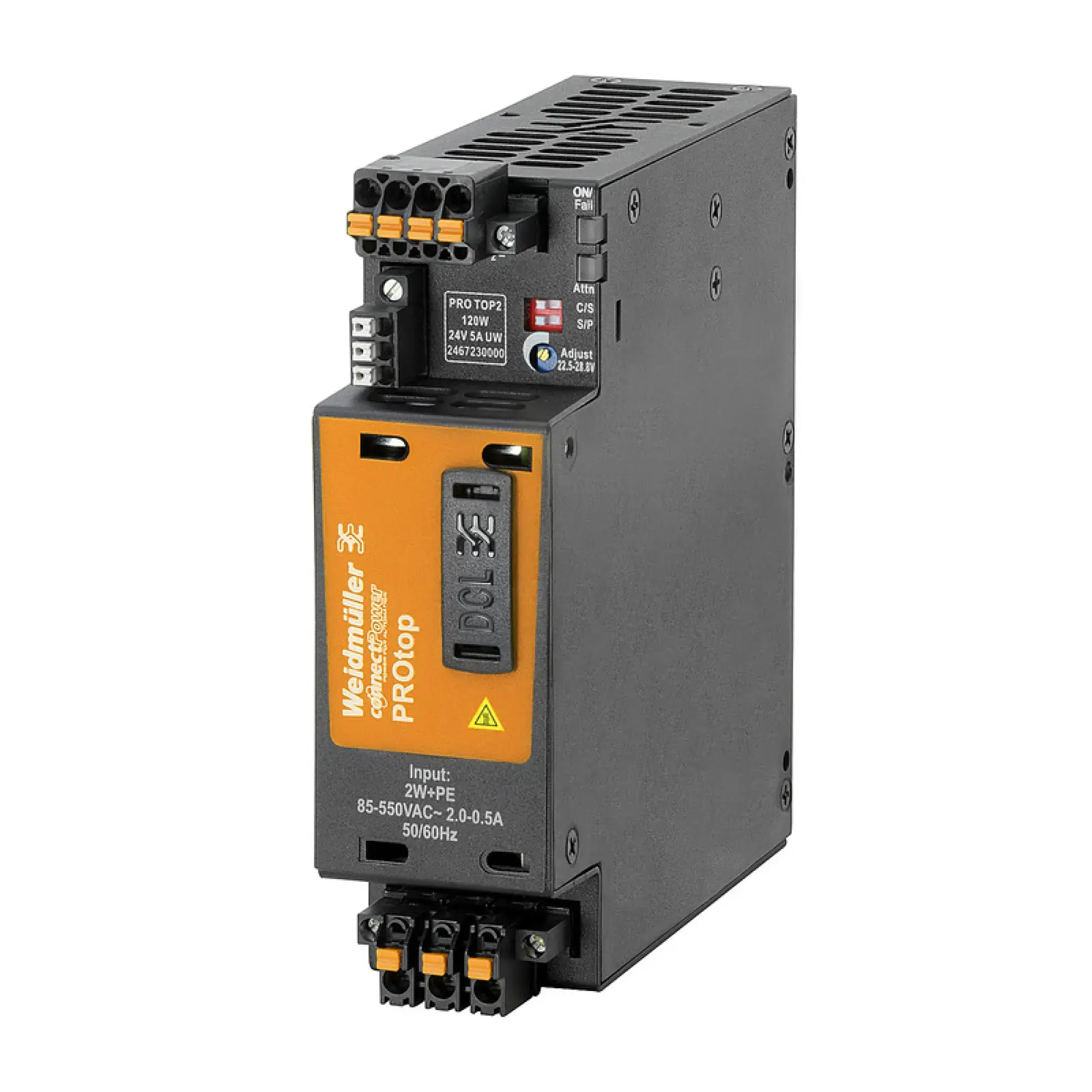 Weidmüller 2467230000 Power supply, 120 W, 5 A @ 60 °C (img_001) Weidmüller 2467230000 Power supply, 120 W, 5 A @ 60 °C (img_001)