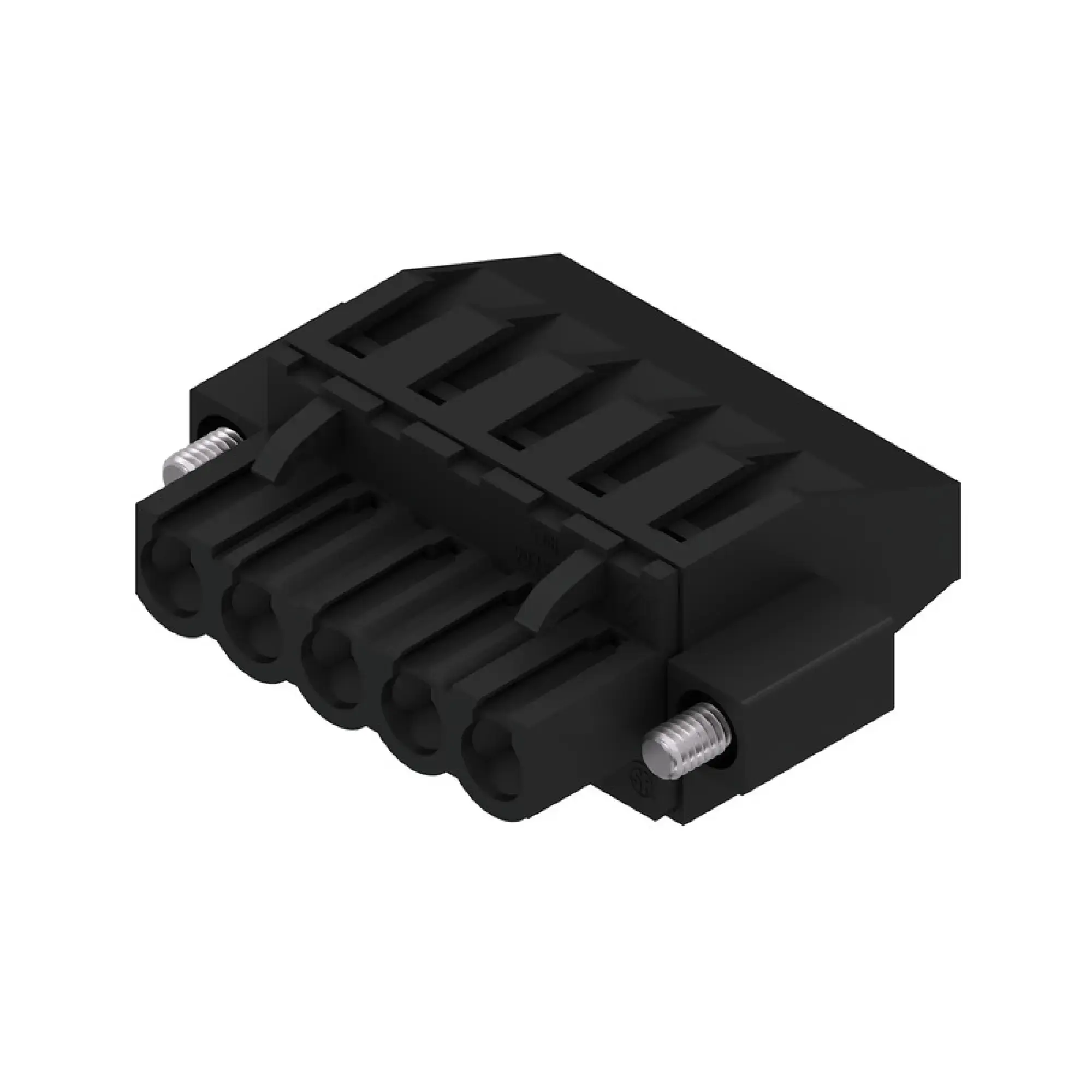 Weidmüller 1950580000 PCB connector (wire connection), 320 V, 23 A, Pitch in mm: 5.08, 4 mm², Number of poles: 5, Clamping yoke connection, Box (img_001) Weidmüller 1950580000 PCB connector (wire connection), 320 V, 23 A, Pitch in mm: 5.08, 4 mm², Number of poles: 5, Clamping yoke connection, Box (img_001)