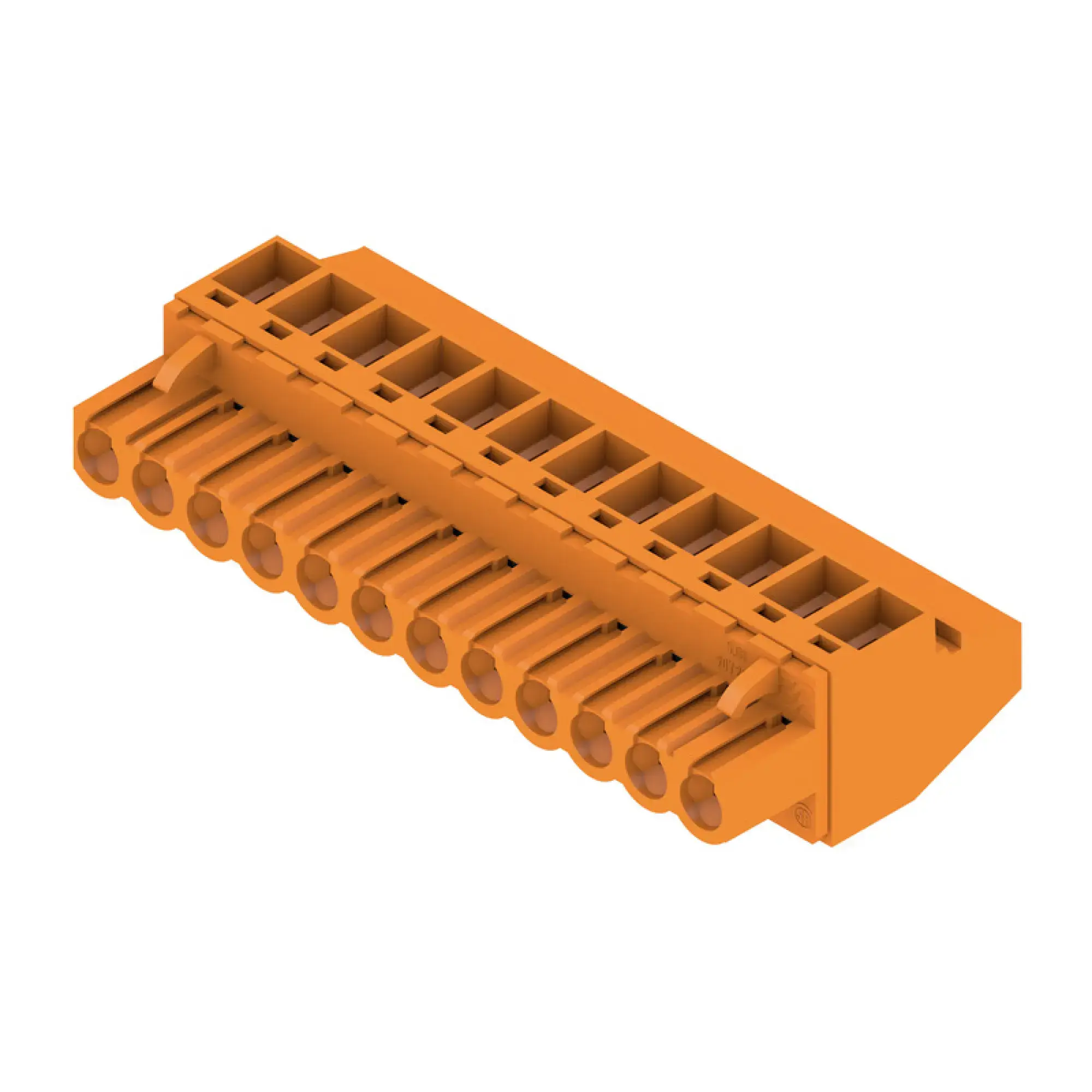 Weidmüller 1948110000 PCB connector (wire connection), 320 V, 23 A, Pitch in mm: 5.08, 4 mm², Number of poles: 12, Clamping yoke connection, Box (img_001)