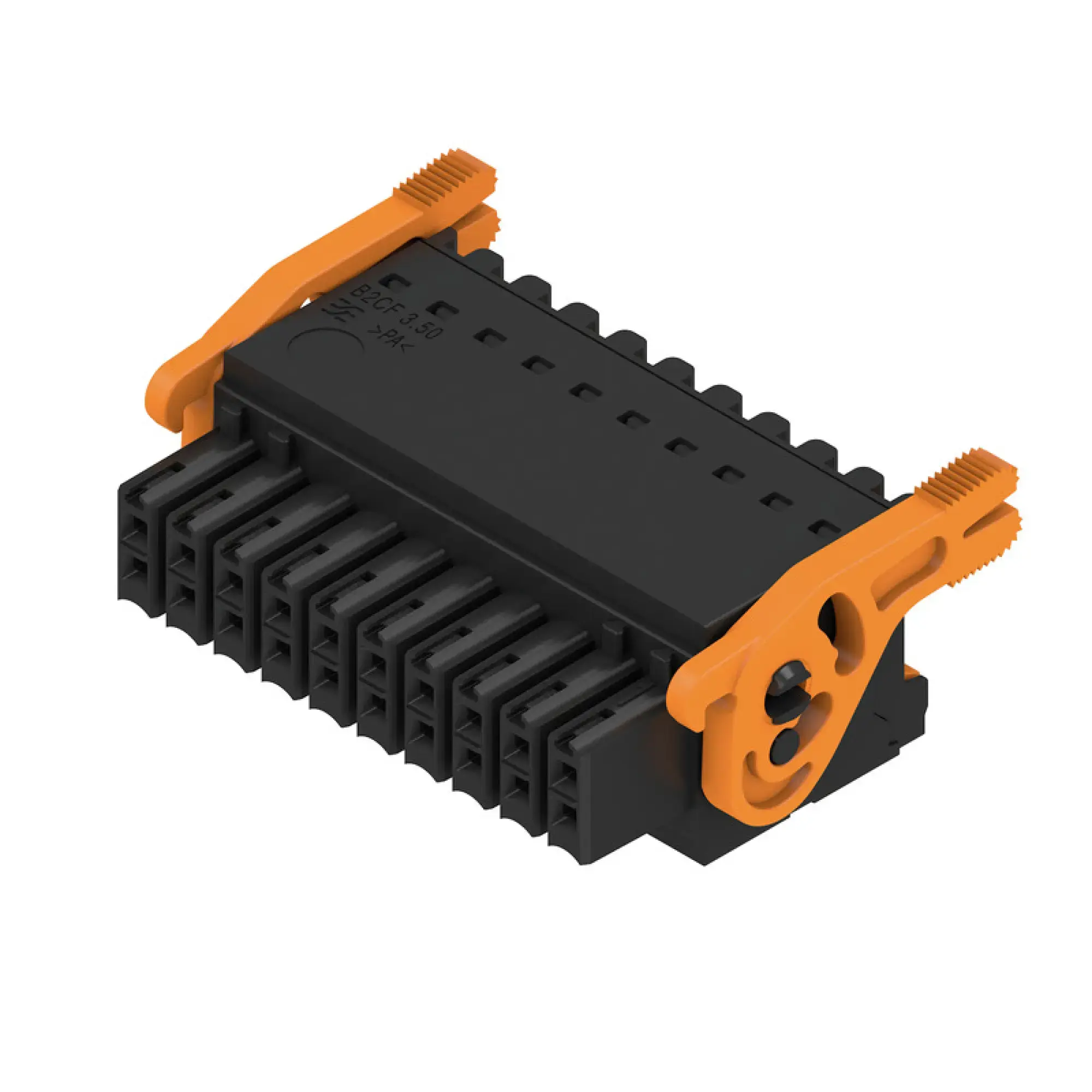 Weidmüller 1278310000 PCB connector (wire connection), 160 V, 13.4 A, Pitch in mm: 3.50, 1.5 mm², Number of poles: 20, PUSH IN with actuator, Box (img_001)