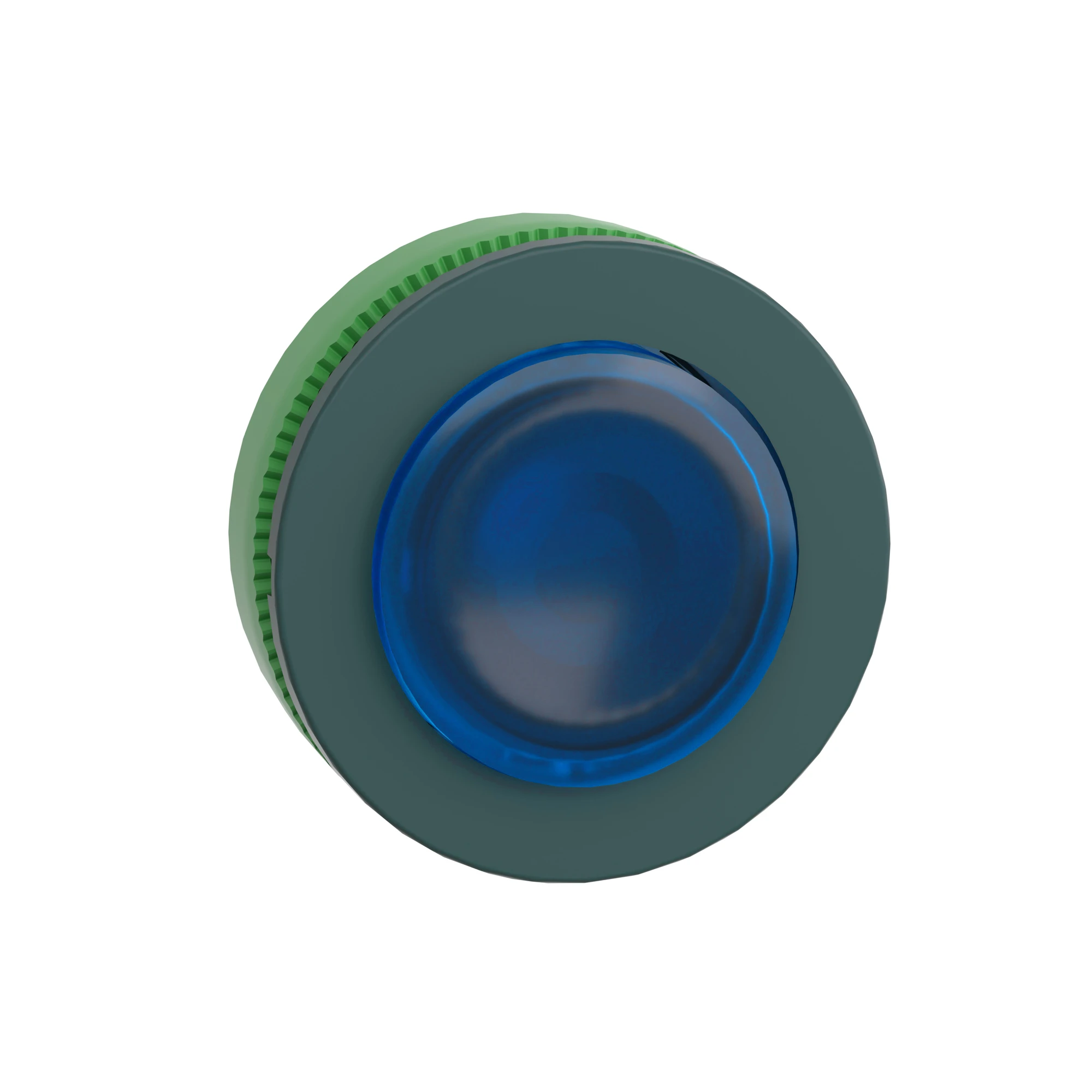 Schneider Electric ZB5FW163 Illuminated push button, front element, Harmony XB5F, plastic, 30mm, blue, protruding, for universal LED (img_004)