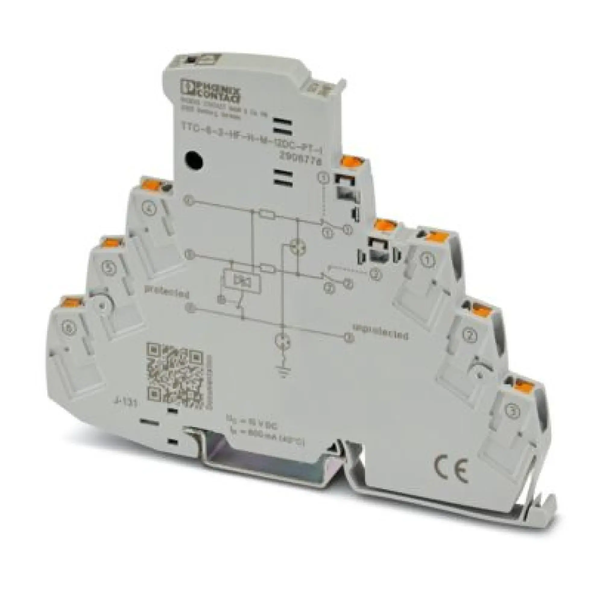 Phoenix Contact 2906778 Surge protection device TTC-6-3-HF-F-M-12DC-PT-I (img_001)