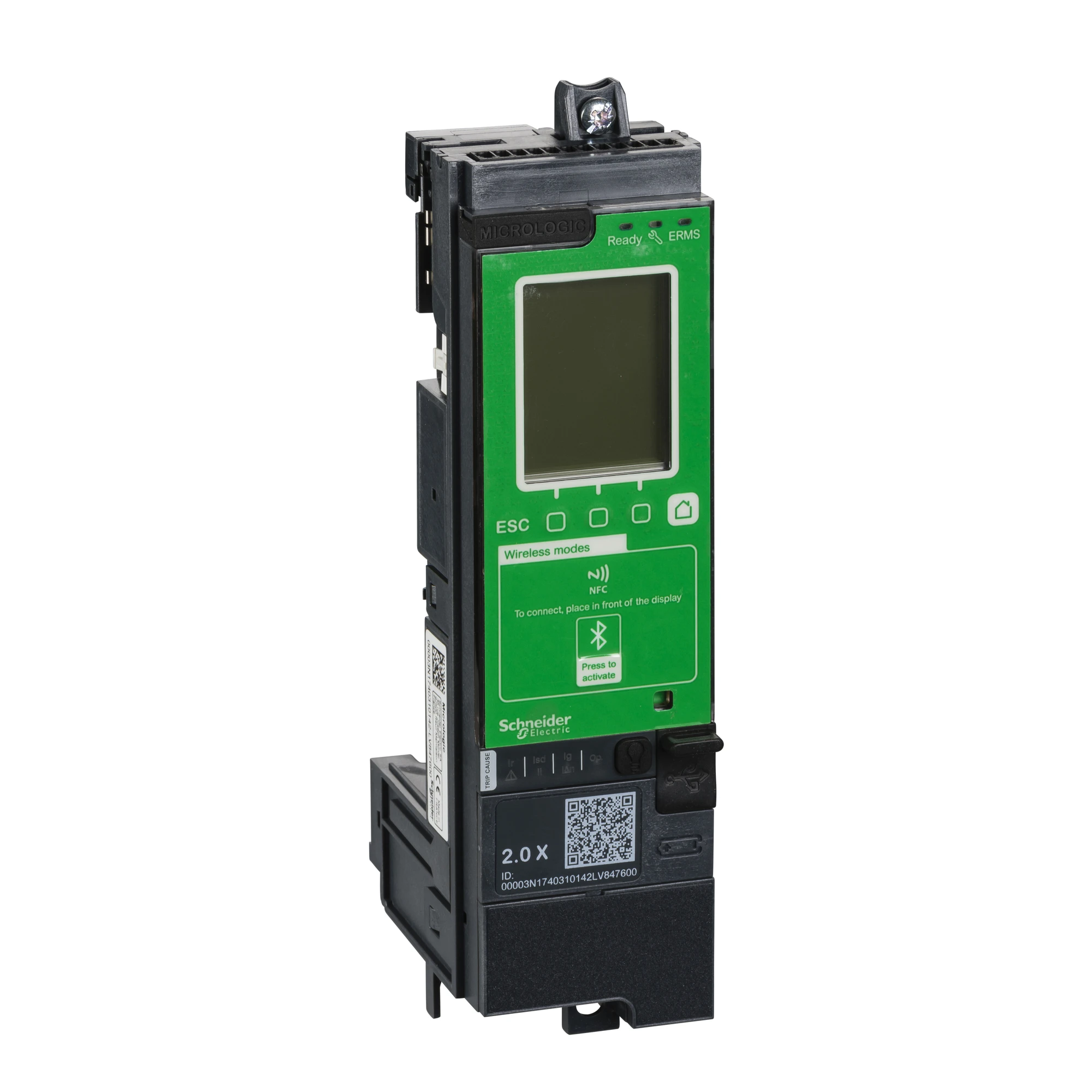 Schneider Electric LV847280 Control and Trip Unit Micrologic 2.0 X for MasterPact MTZ Fixed Mounting (img_001)