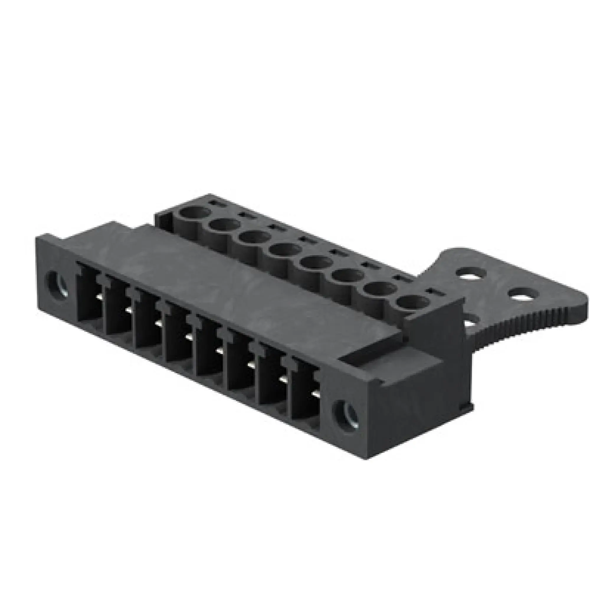 Weidmüller 1071830000 PCB connector (wire connection), 160 V, 17.5 A, Pitch in mm: 3.81, 1.5 mm², Number of poles: 8, Clamping yoke connection, Box (img_001)