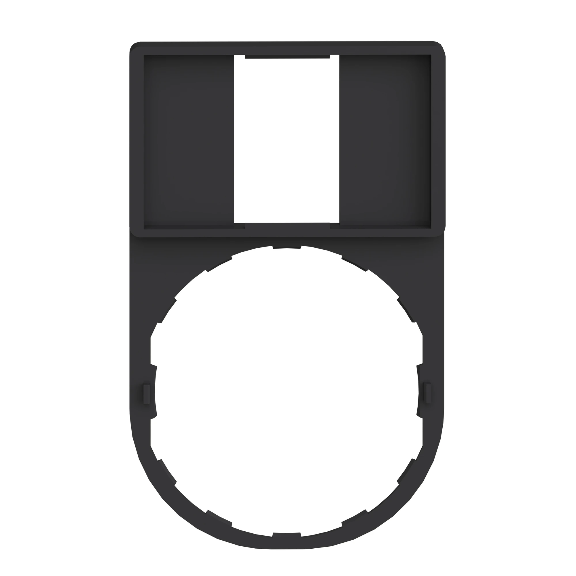 Schneider Electric ZBZ33 Label holder 30 x 50mm without sign, for Ø 22 devices with round front element (img_004) Schneider Electric ZBZ33 Label holder 30 x 50mm without sign, for Ø 22 devices with round front element (img_004)