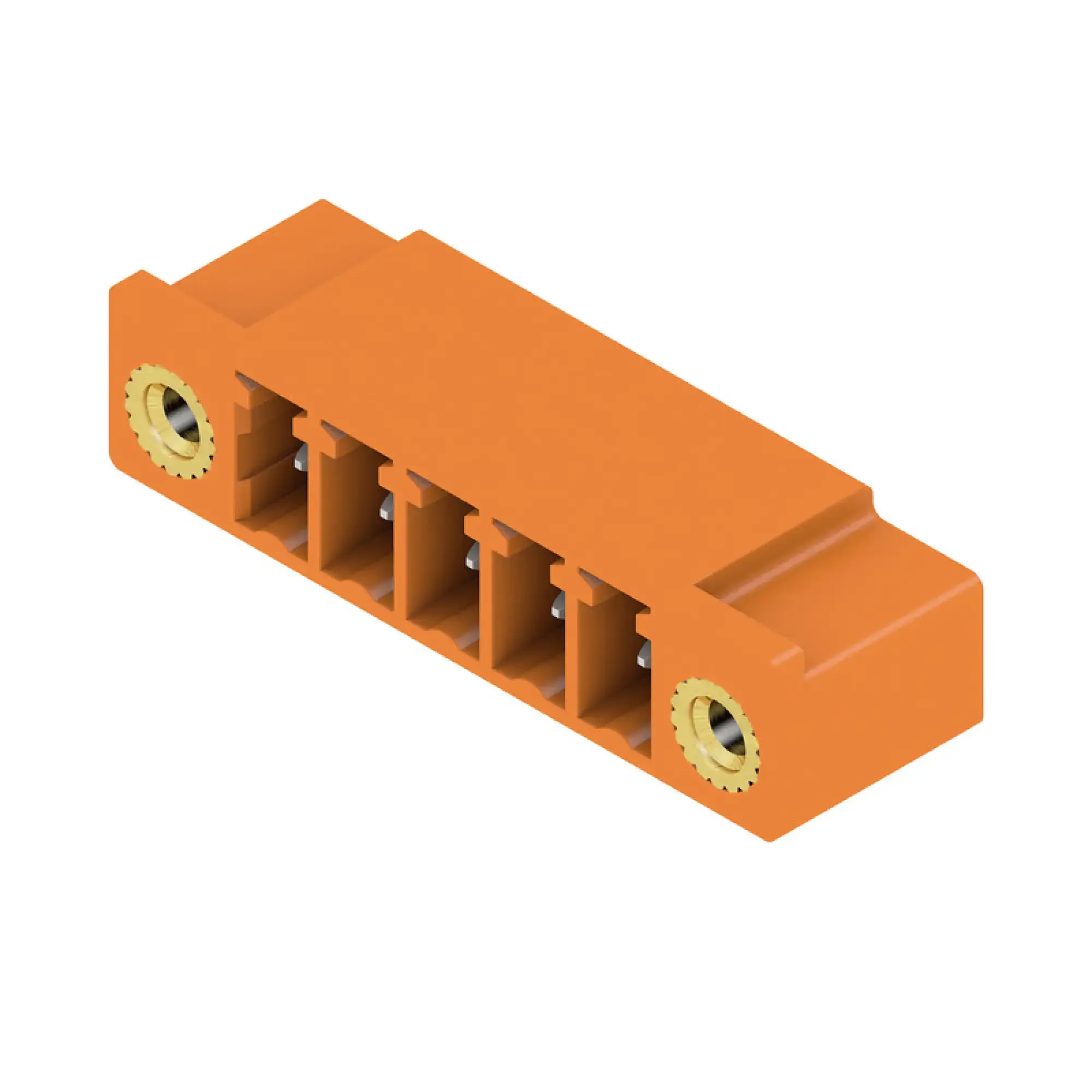 Weidmüller 1942480000 PCB connector (board connection), 160 V, 17.5 A, Pitch in mm: 3.81, Number of poles: 5, THT solder connection, Box (img_001)