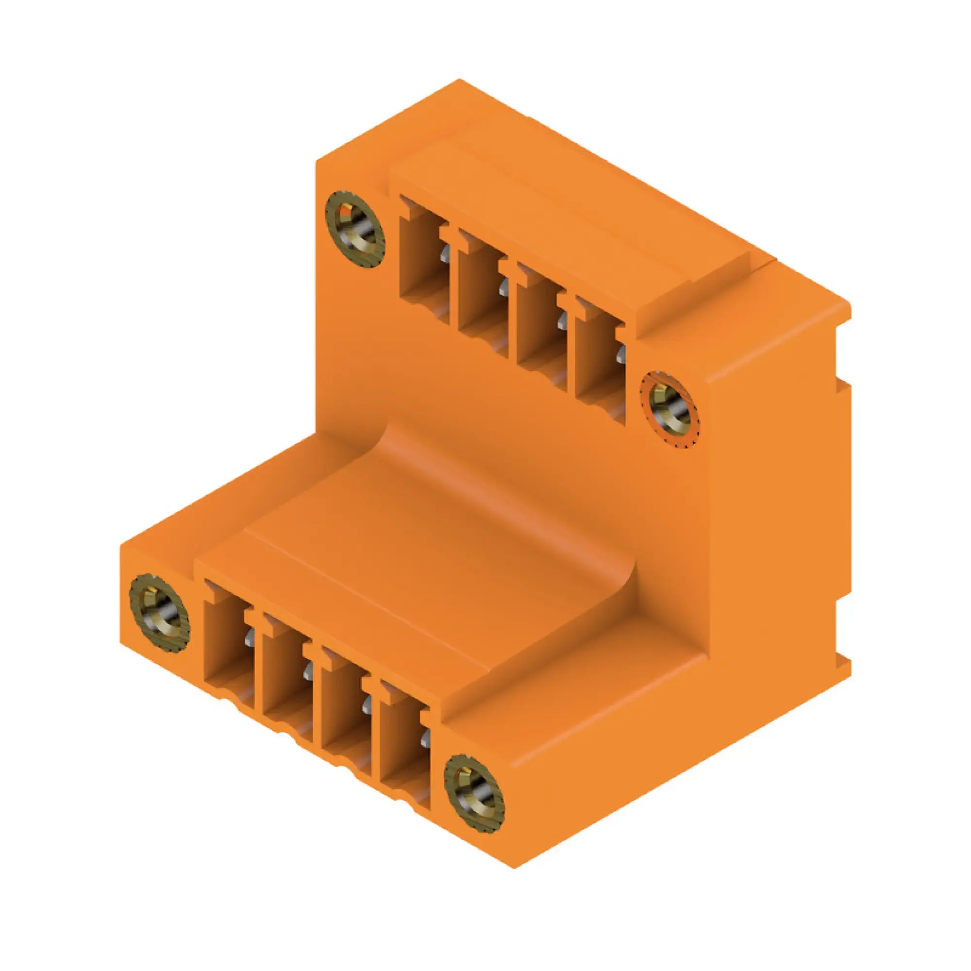 Weidmüller 1032600000 PCB connector (board connection), 160 V, 17.5 A, Pitch in mm: 3.81, Number of poles: 8, THT solder connection, Box (img_001)