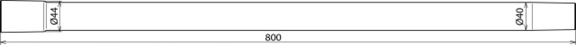 Dehn 785123 Intake tube extension D=40/L=800mm for MS dry cleaning set -36kV (img_002) Dehn 785123 Intake tube extension D=40/L=800mm for MS dry cleaning set -36kV (img_002)