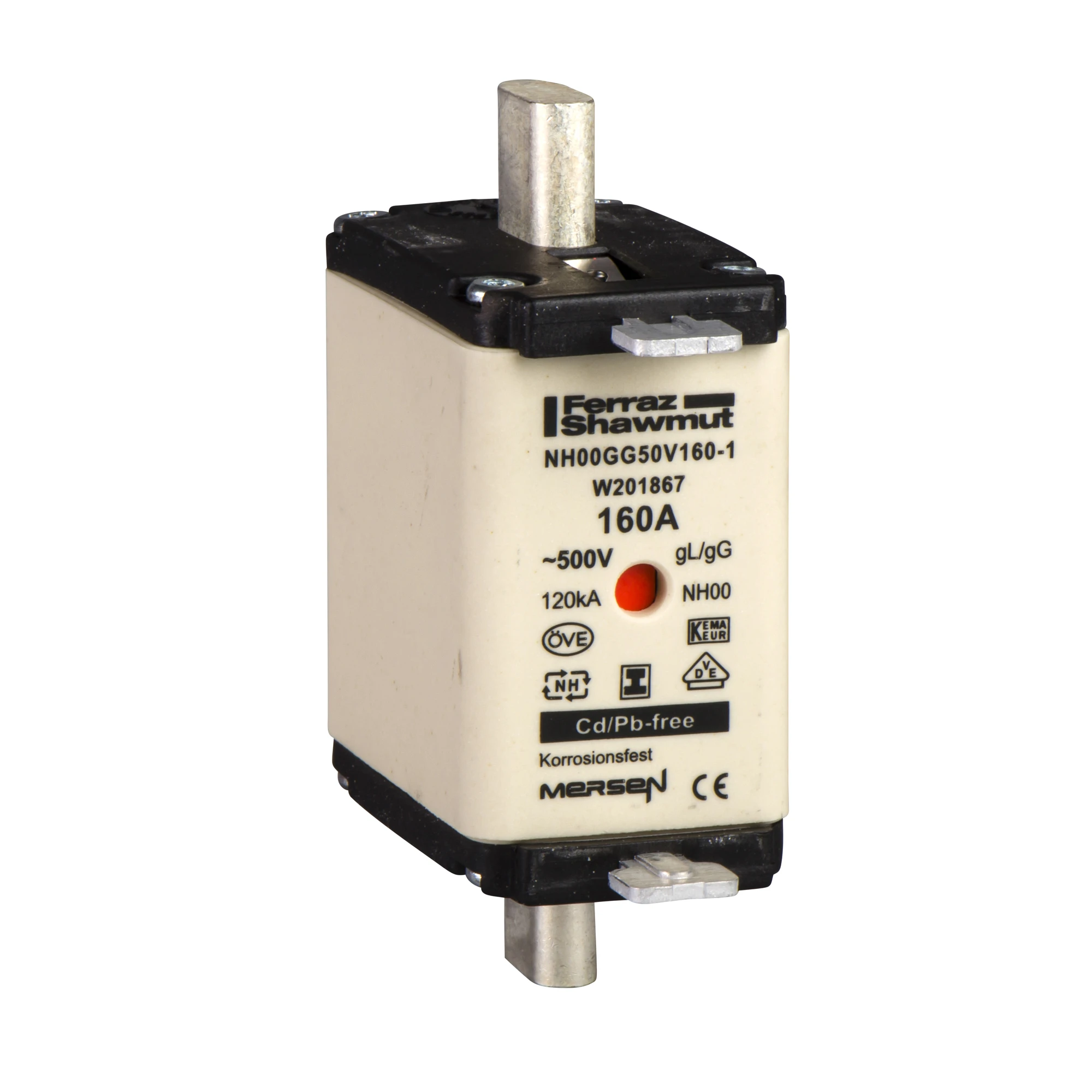 Schneider Electric DF2FGN100 Fuse Cartridge DIN 00 with Knives, gG 100A, without Indicator (img_001)
