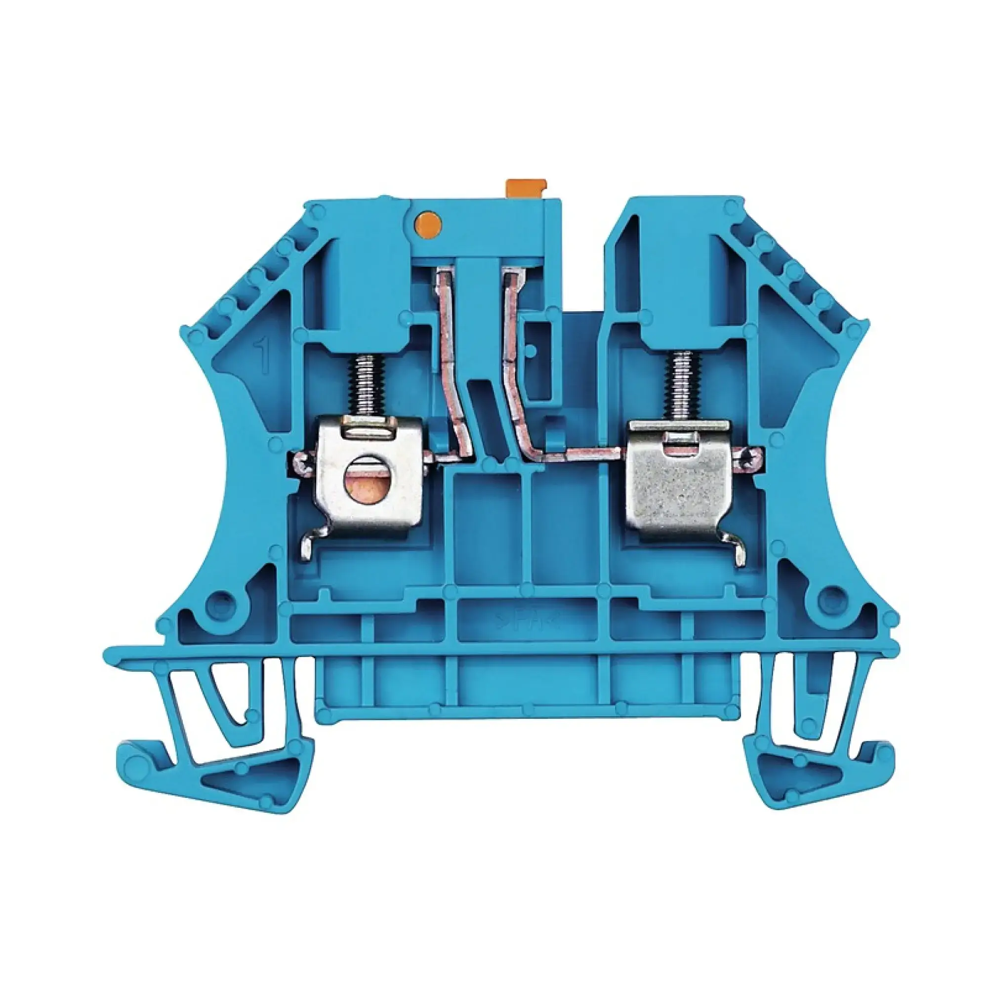 Weidmüller 7910220000 Test-disconnect terminal, Screw connection, blue, 4 mm², 32 A, 500 V, Number of connections: 2, Number of levels: 1 (img_001) Weidmüller 7910220000 Test-disconnect terminal, Screw connection, blue, 4 mm², 32 A, 500 V, Number of connections: 2, Number of levels: 1 (img_001)