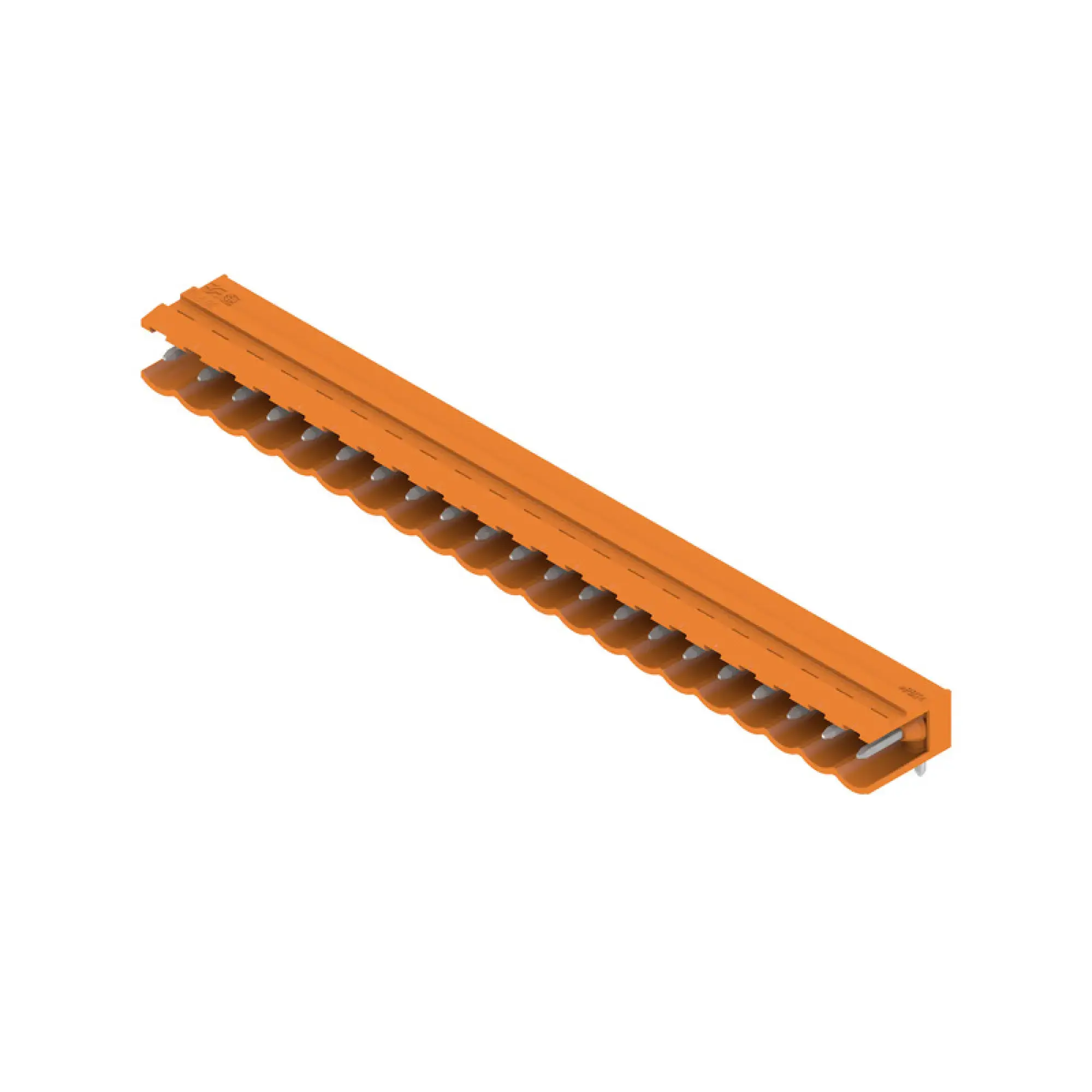 Weidmüller 1571310000 PCB connector (board connection), 320 V, 18 A, Pitch in mm: 5.00, Number of poles: 21, THT solder connection, Box (img_001)