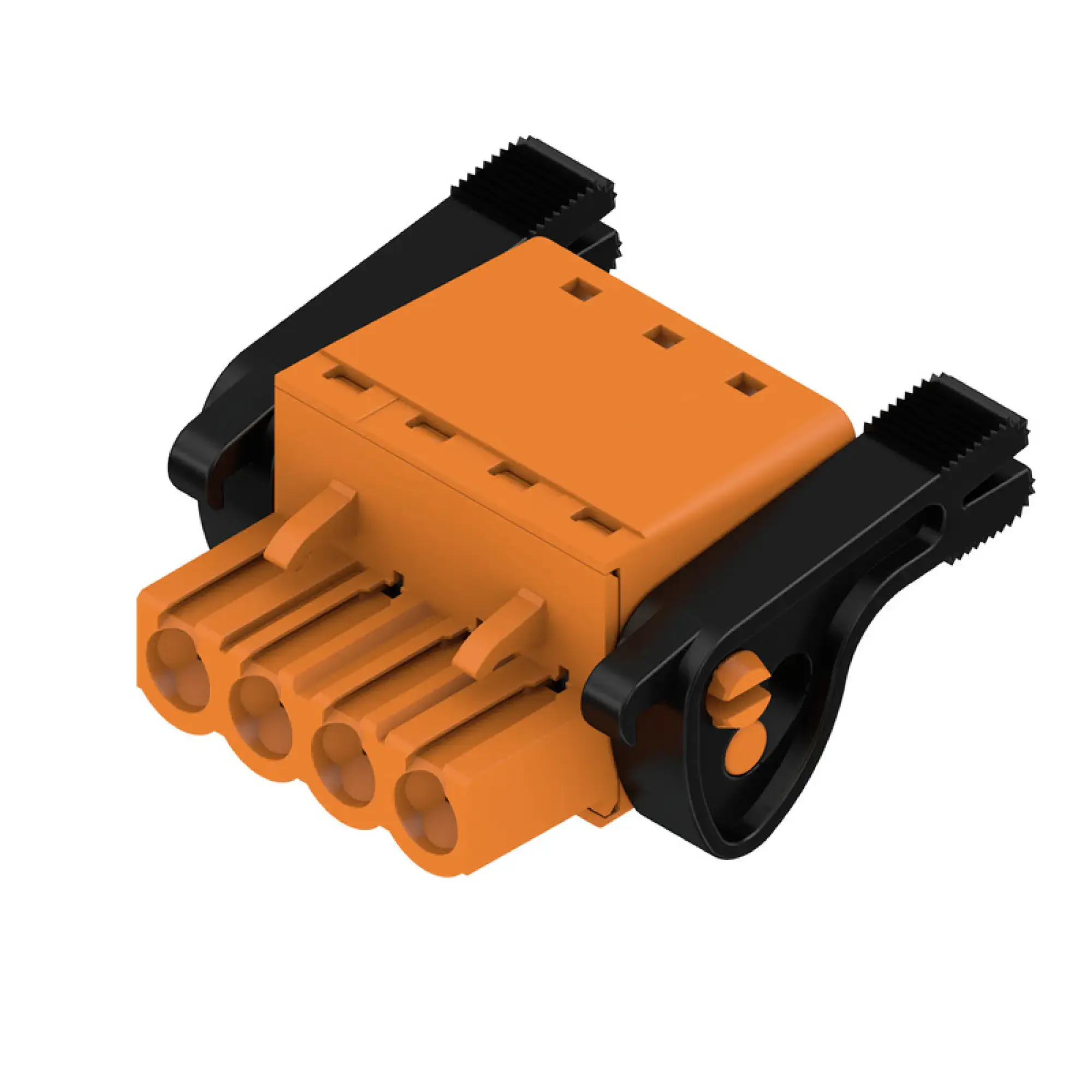 Weidmüller 1016360000 PCB connector (wire connection), 320 V, 23 A, Pitch in mm: 5.00, 3.31 mm², Number of poles: 4, PUSH IN with actuator, Box (img_001)