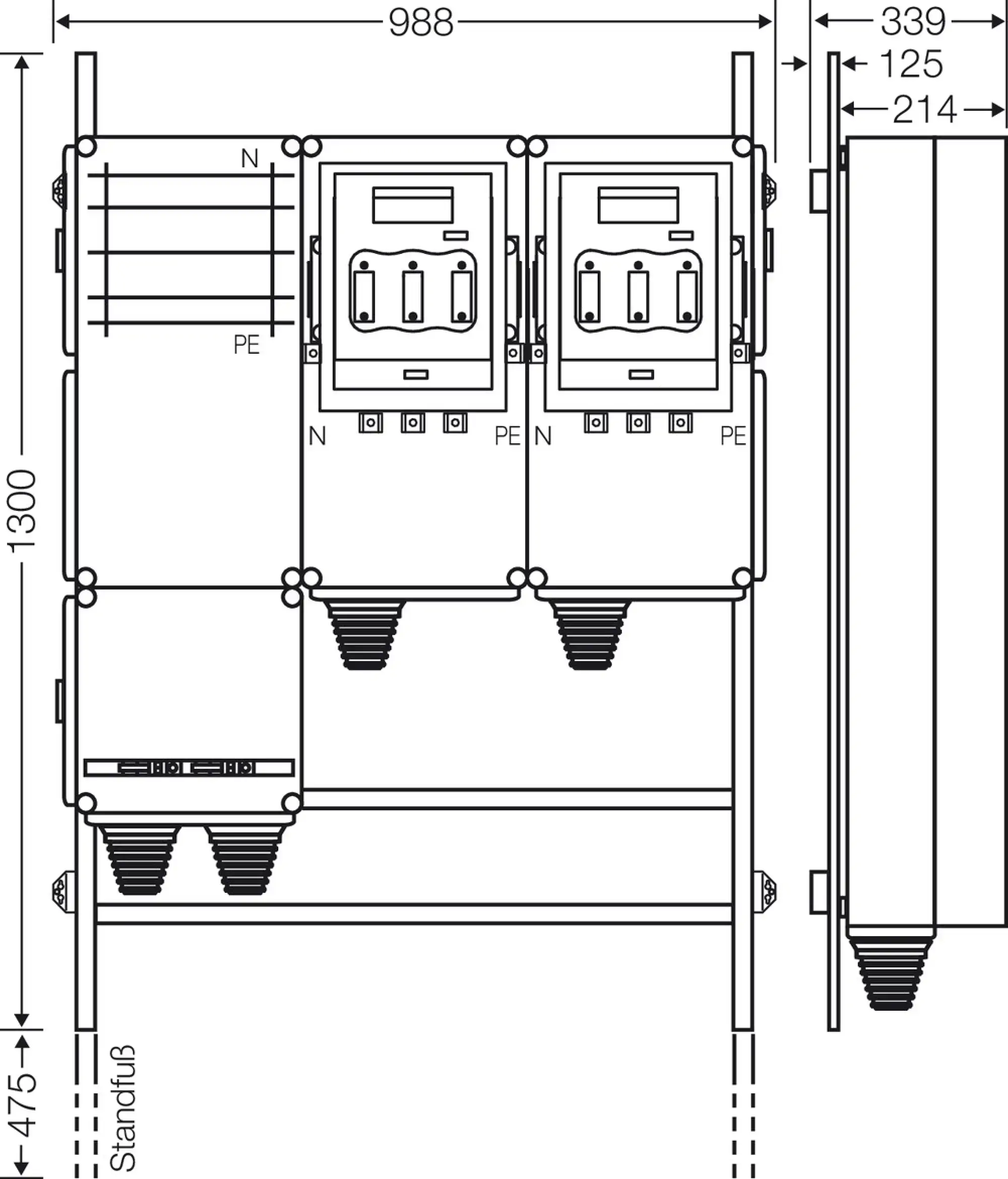 Hensel 65000161 Ladeverteiler für bis zu 2 Abgänge à 140kW Mi EV 140kW 2000 (img_003) Hensel 65000161 Ladeverteiler für bis zu 2 Abgänge à 140kW Mi EV 140kW 2000 (img_003)