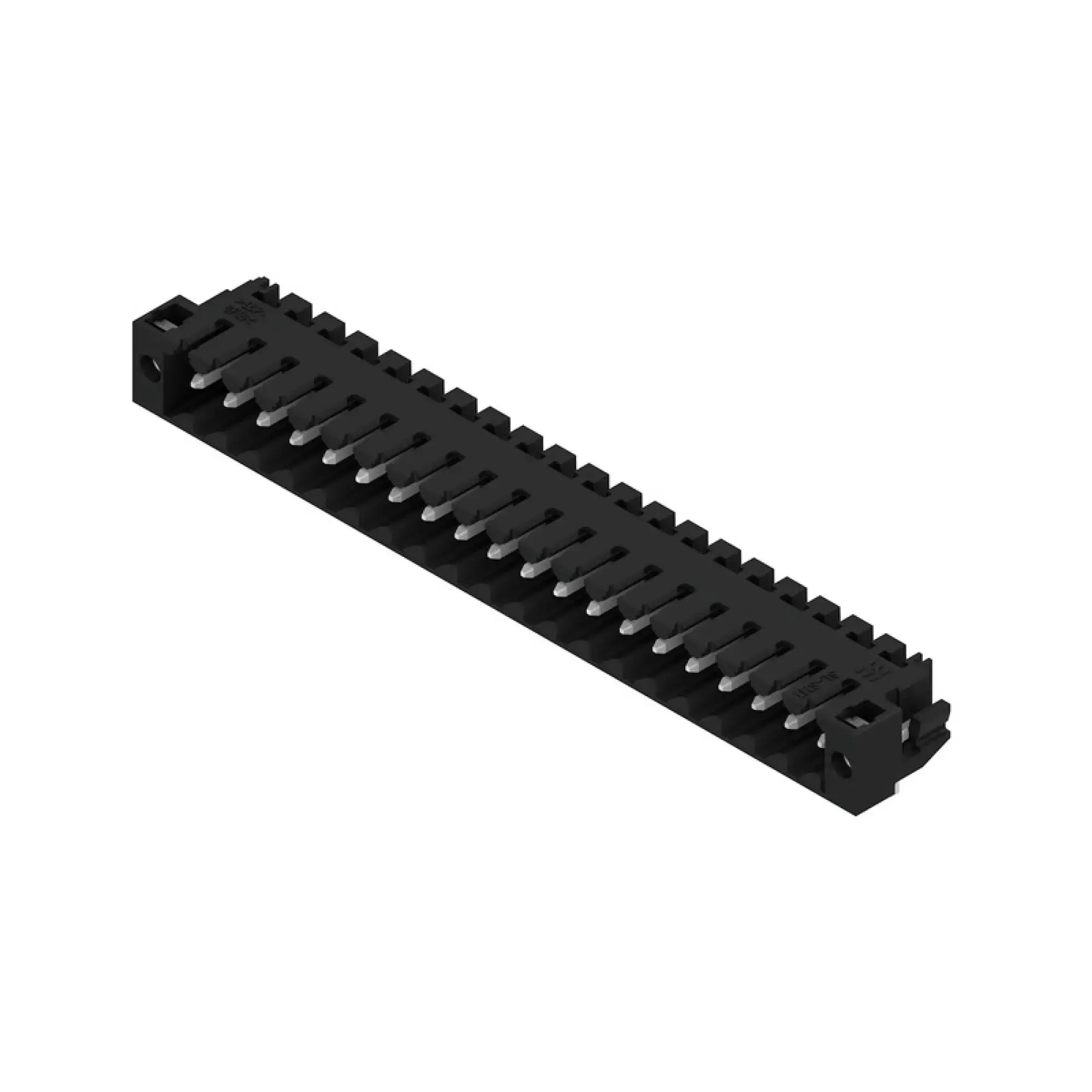 Weidmüller 1805120000 PCB connector (board connection), 160 V, 15 A, Pitch in mm: 3.50, Number of poles: 20, THT/THR solder connection, Box (img_001)