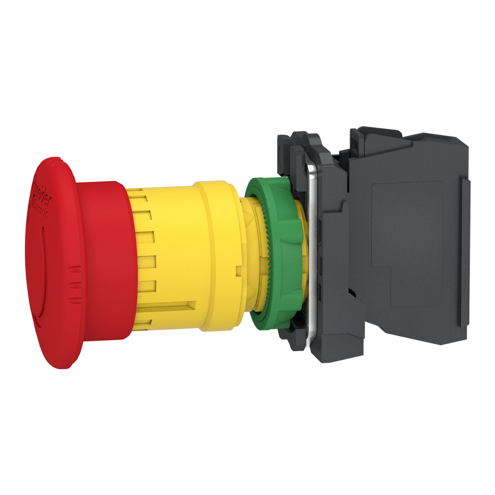 Schneider Electric XB5AS84462 Emergency Stop/Emergency Stop Switch, Harmony XB5, Plastic, Twist Release, 22mm, 1NC + 1NC + Monitoring Contact (img_007) Schneider Electric XB5AS84462 Emergency Stop/Emergency Stop Switch, Harmony XB5, Plastic, Twist Release, 22mm, 1NC + 1NC + Monitoring Contact (img_007)