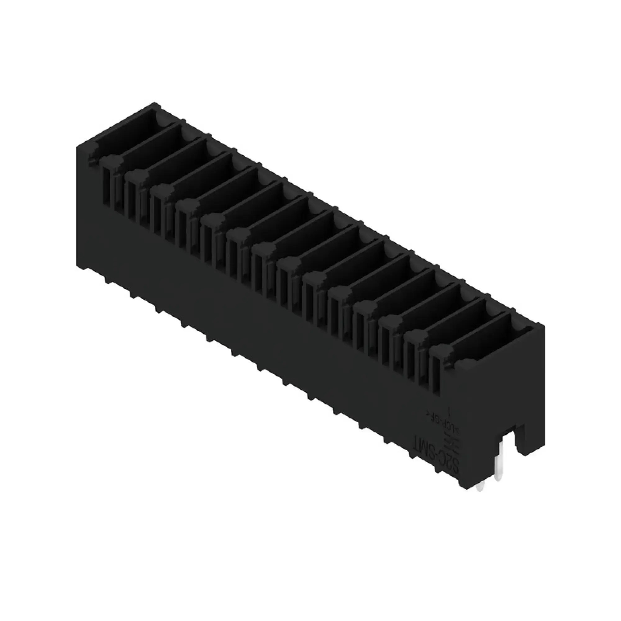 Weidmüller 1290170000 PCB connector (board connection), 160 V, 13.4 A, Pitch in mm: 3.50, Number of poles: 30, THT/THR solder connection, Box (img_001)
