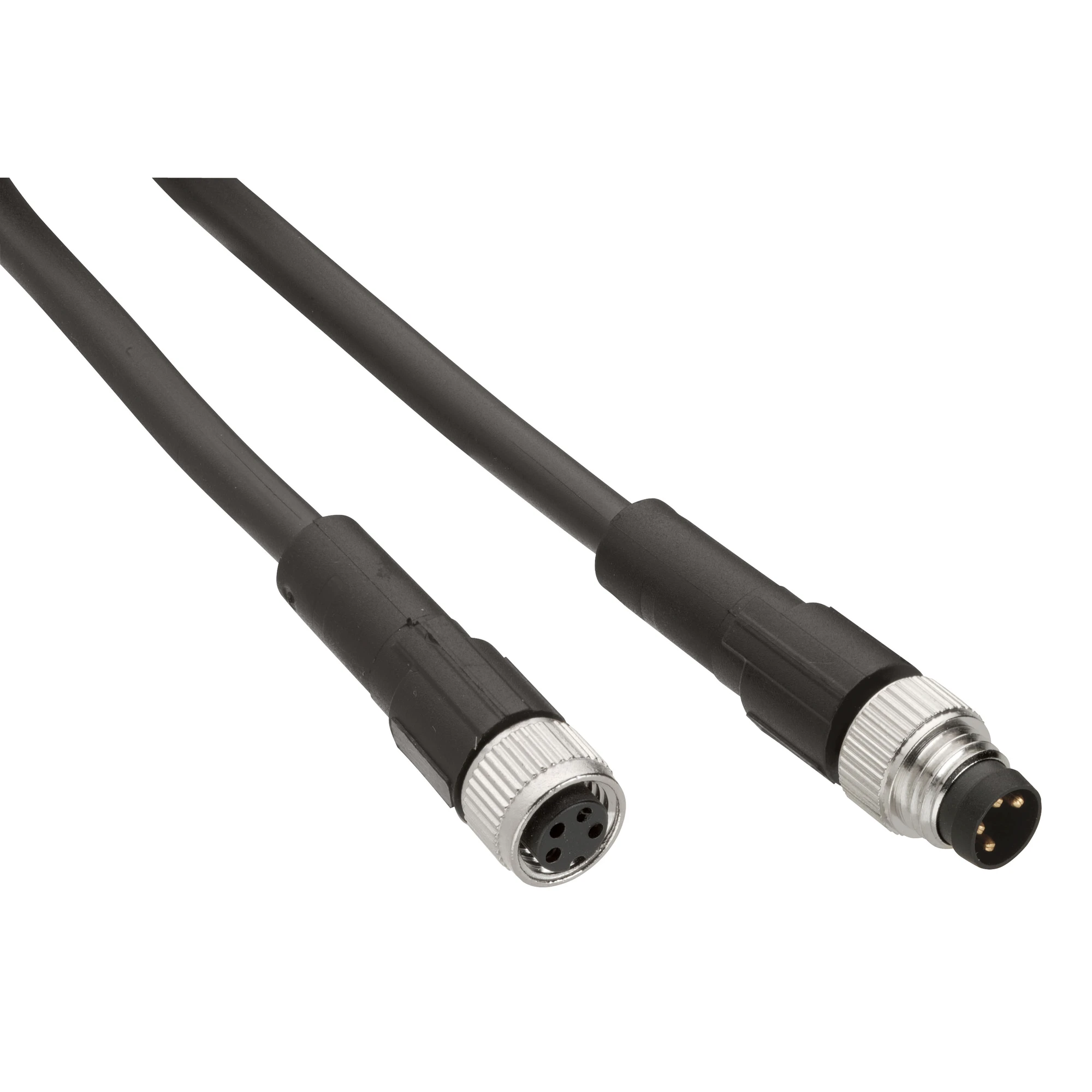 Schneider Electric TCSXCN1FNX1E Bus extension cable TM7, straight, M12B socket, 1m (img_001)