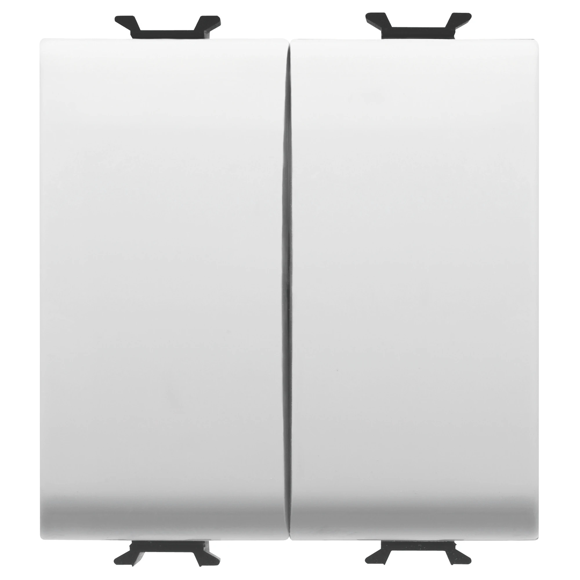 GEWISS GW10078F TWIN TWO-WAY SWITCH 250V ac - QUICK WIRING TERMINALS - 1P 16AX - NEUTRAL BUTTON - 2 MODULES - GLOSSY WHITE - CHORUSMART (img_001) GEWISS GW10078F TWIN TWO-WAY SWITCH 250V ac - QUICK WIRING TERMINALS - 1P 16AX - NEUTRAL BUTTON - 2 MODULES - GLOSSY WHITE - CHORUSMART (img_001)