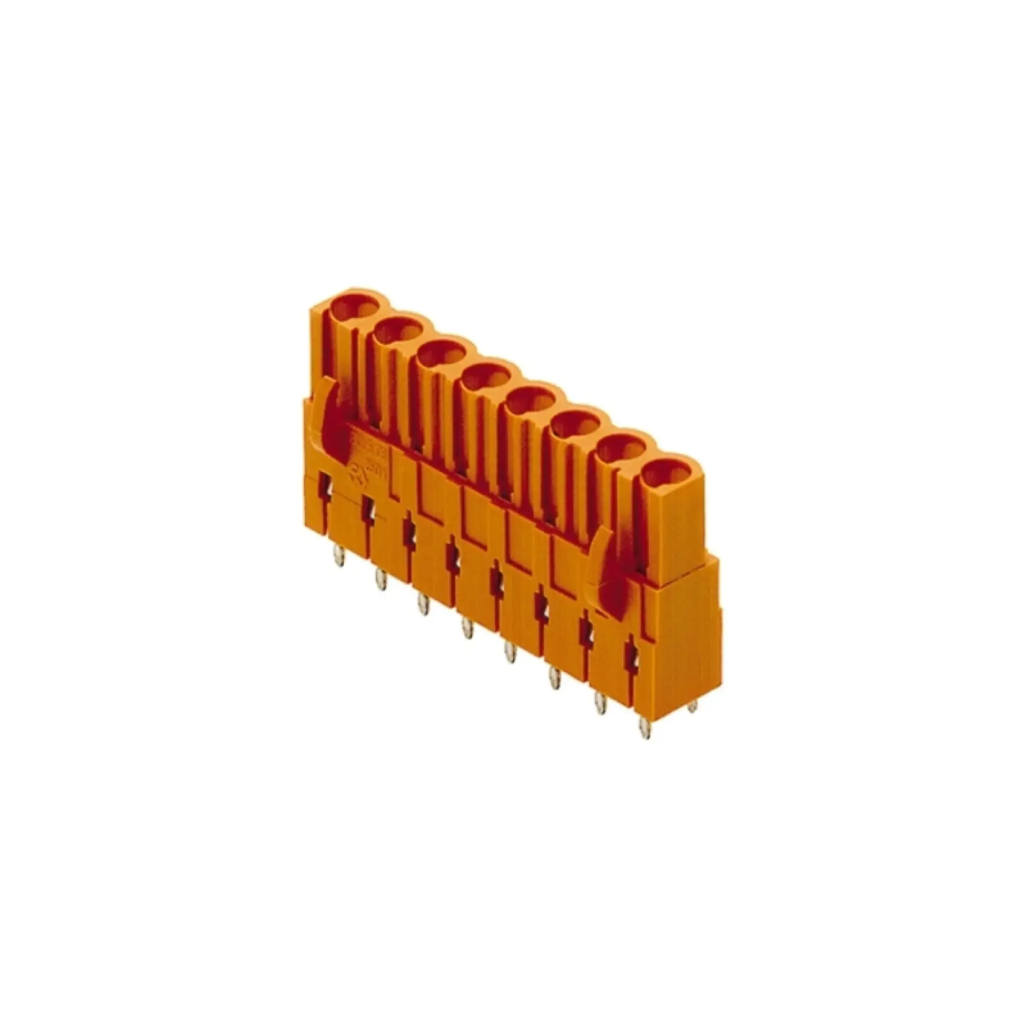 Weidmüller 1630770000 PCB connector (board connection), 320 V, 23 A, Pitch in mm: 5.08, Number of poles: 8, THT solder connection, Box (img_001)