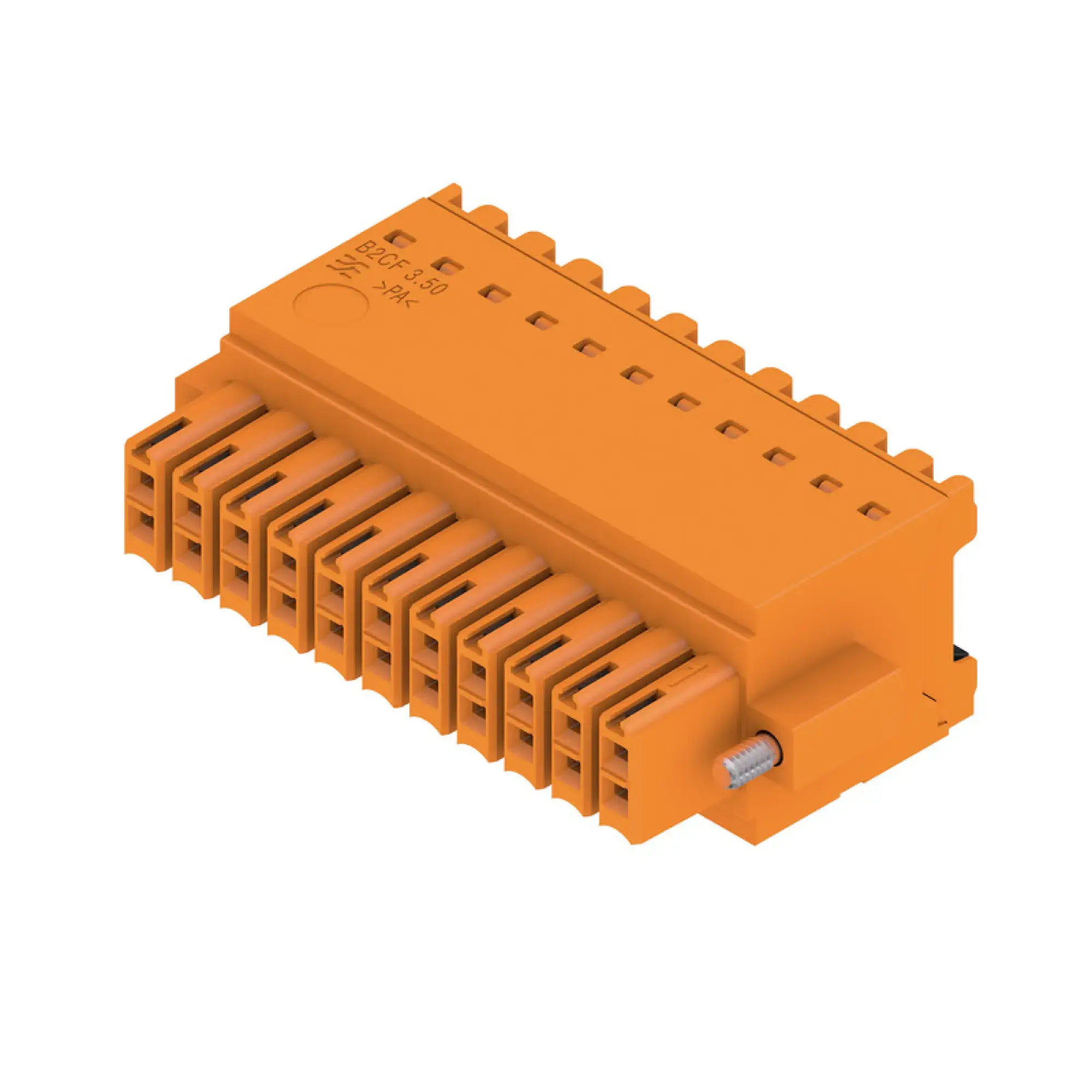 Weidmüller 1277770000 PCB connector (wire connection), 160 V, 13.4 A, Pitch in mm: 3.50, 1.5 mm², Number of poles: 22, PUSH IN with actuator, Box (img_001)