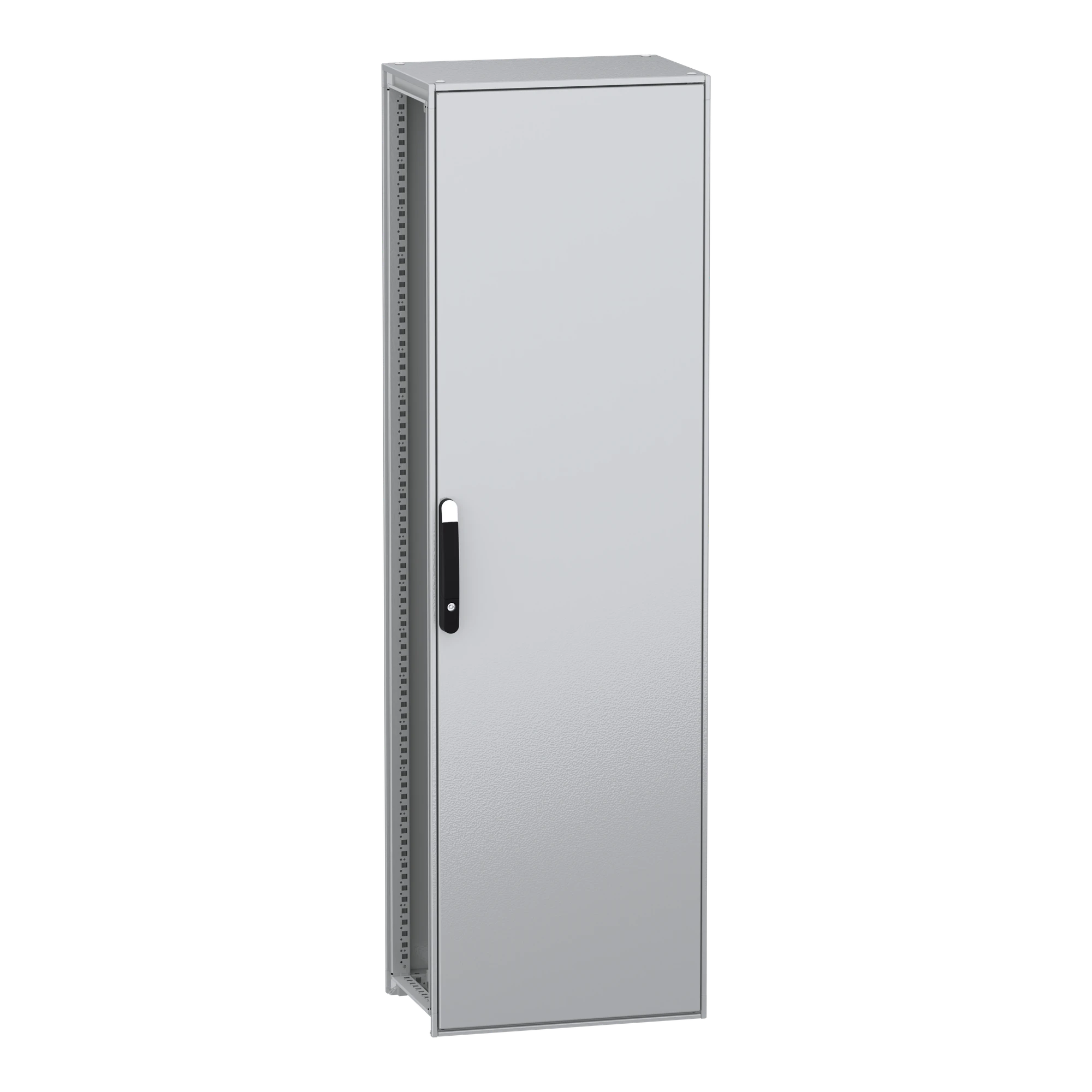 Schneider Electric NSYSFN20640P Freestanding enclosure, electrical, PanelSeT SFN, from decarbonized steel, with mounting plate, assembled, 2000x600x400mm, IP55 (img_001)