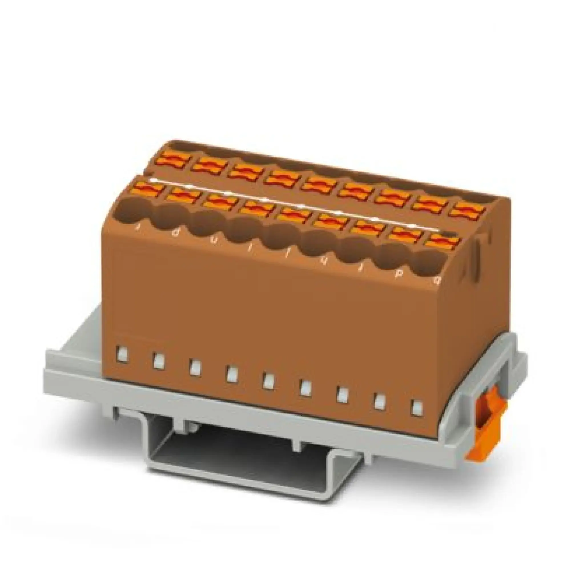 Phoenix Contact 3273054 Distribution block PTFIX 18X2,5-NS35 BN (img_001)