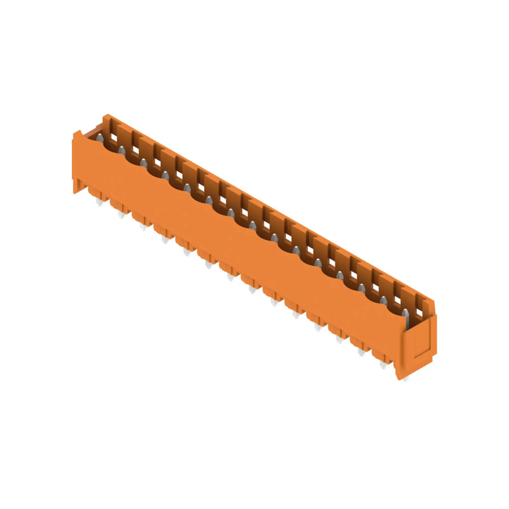 Weidmüller 1147730000 PCB connector (board connection), 320 V, 24 A, Pitch in mm: 5.08, Number of poles: 15, THT solder connection, Box (img_001)