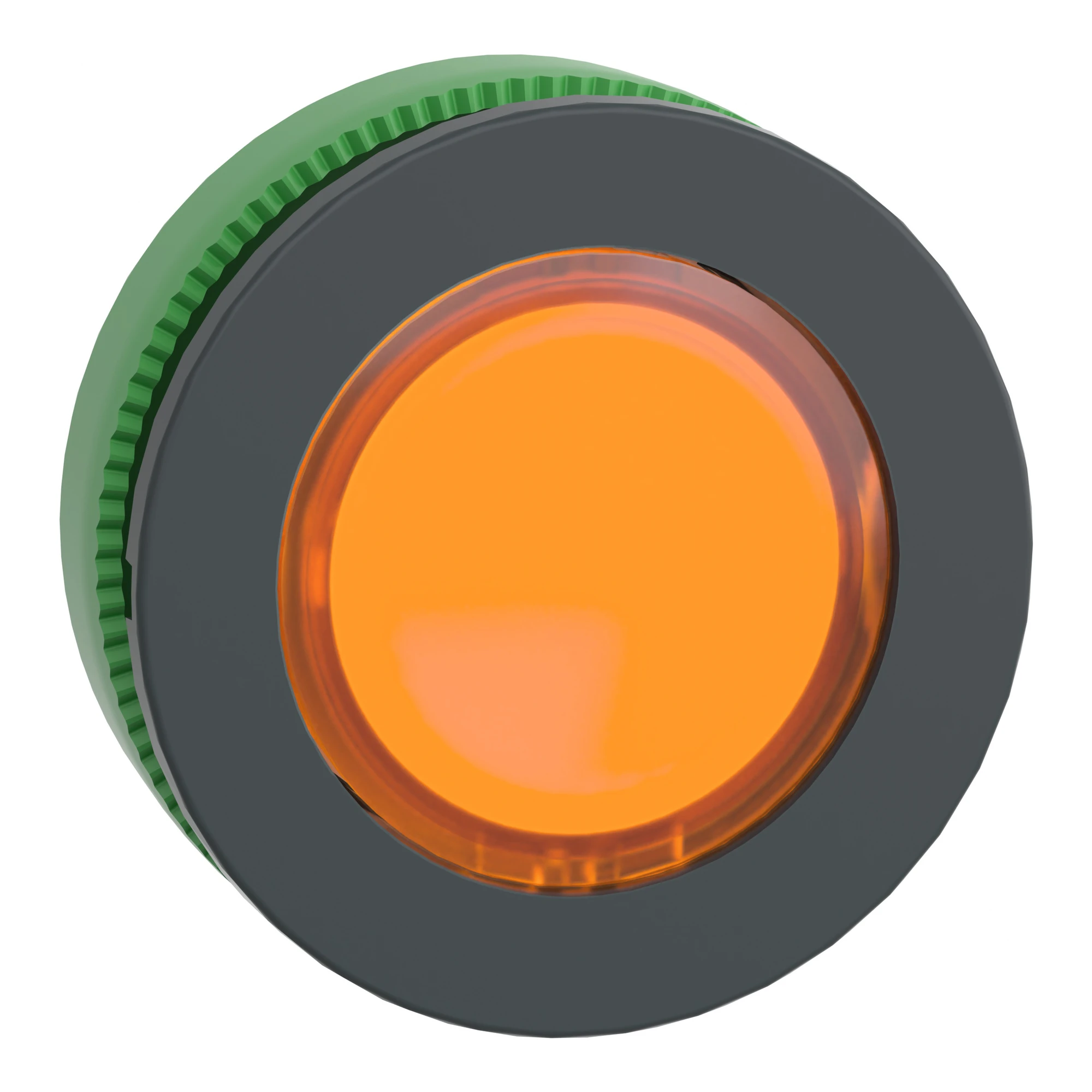 Schneider Electric ZB5FH053 Illuminated Pushbutton, Front Element, Harmony XB5F, Plastic, 30mm, Orange, Unlabelled, for Universal LED, Latching (img_001) Schneider Electric ZB5FH053 Illuminated Pushbutton, Front Element, Harmony XB5F, Plastic, 30mm, Orange, Unlabelled, for Universal LED, Latching (img_001)