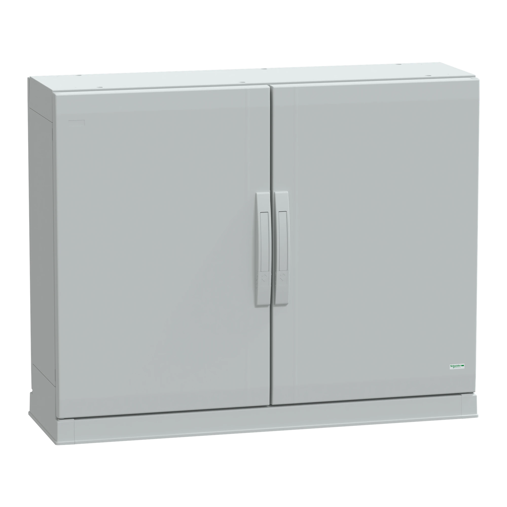 Schneider Electric NSYPLAZ7103G Polyester enclosure, PLAZ with base frame, open bottom, 750x1000x320 IP54 (img_001)