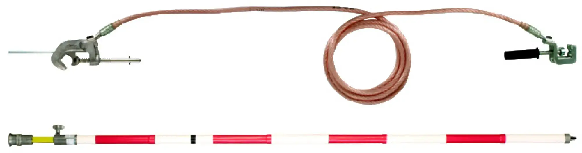 Dehn 750213 Earthing device f. railways f. feeding, bypass and other types of lines -SET- DB Mat. No. 237119 Z. No. 3 Ebgw 01.57 (img_001)