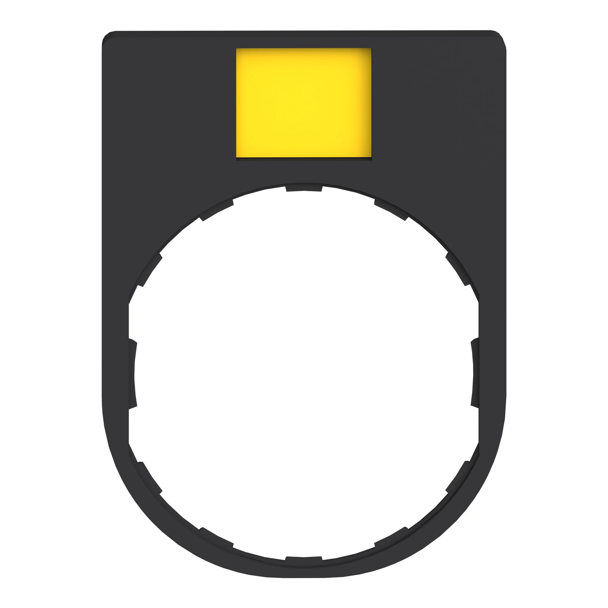 Schneider Electric ZBY4101 Label holder 30x40mm with blank label for engraving, for Ø 22 devices (img_002) Schneider Electric ZBY4101 Label holder 30x40mm with blank label for engraving, for Ø 22 devices (img_002)