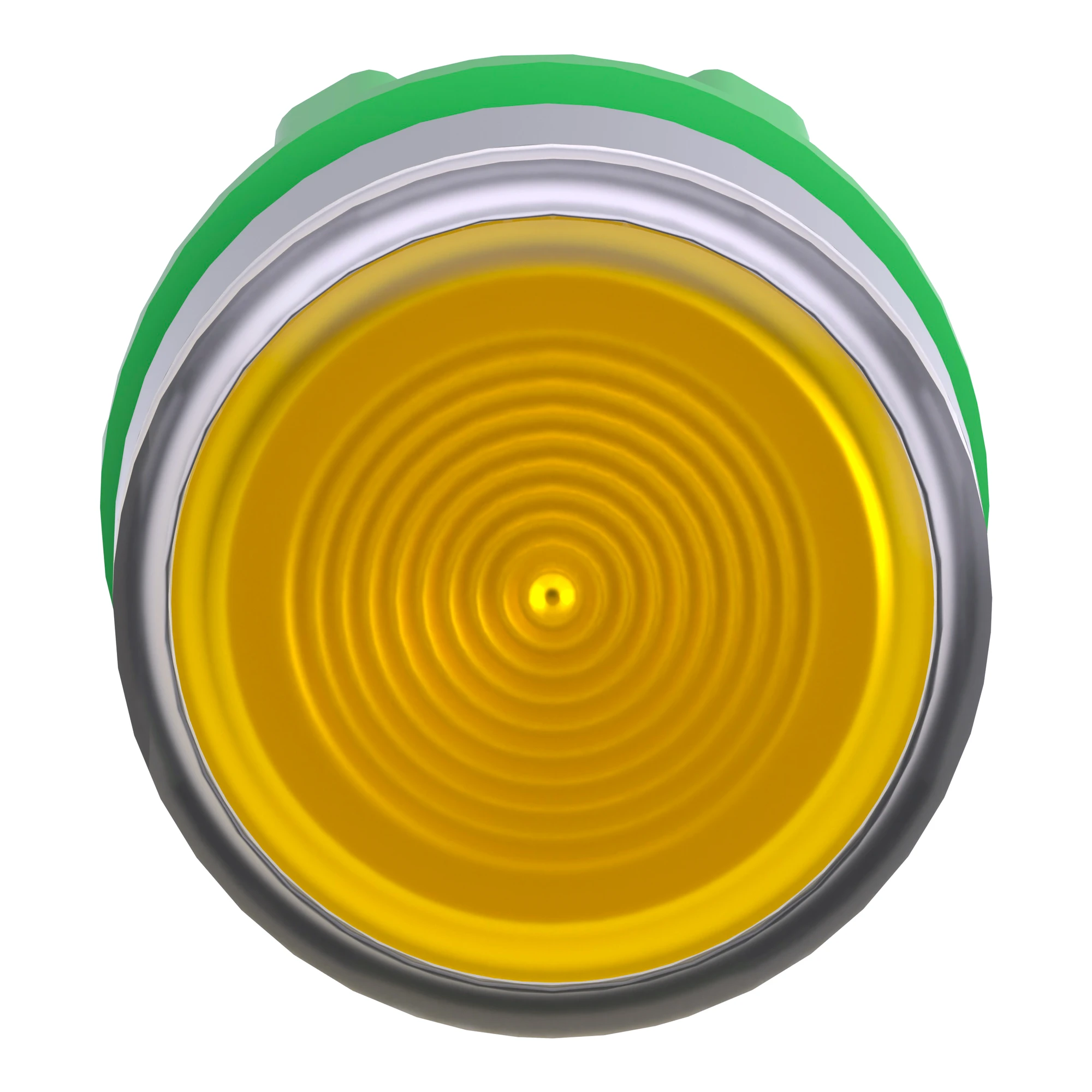 Schneider Electric ZB5AW383SC0 Illuminated push button, front element, Harmony XB5, plastic, 22mm, light gray, yellow, for universal LED, grooved dome (img_006) Schneider Electric ZB5AW383SC0 Illuminated push button, front element, Harmony XB5, plastic, 22mm, light gray, yellow, for universal LED, grooved dome (img_006)