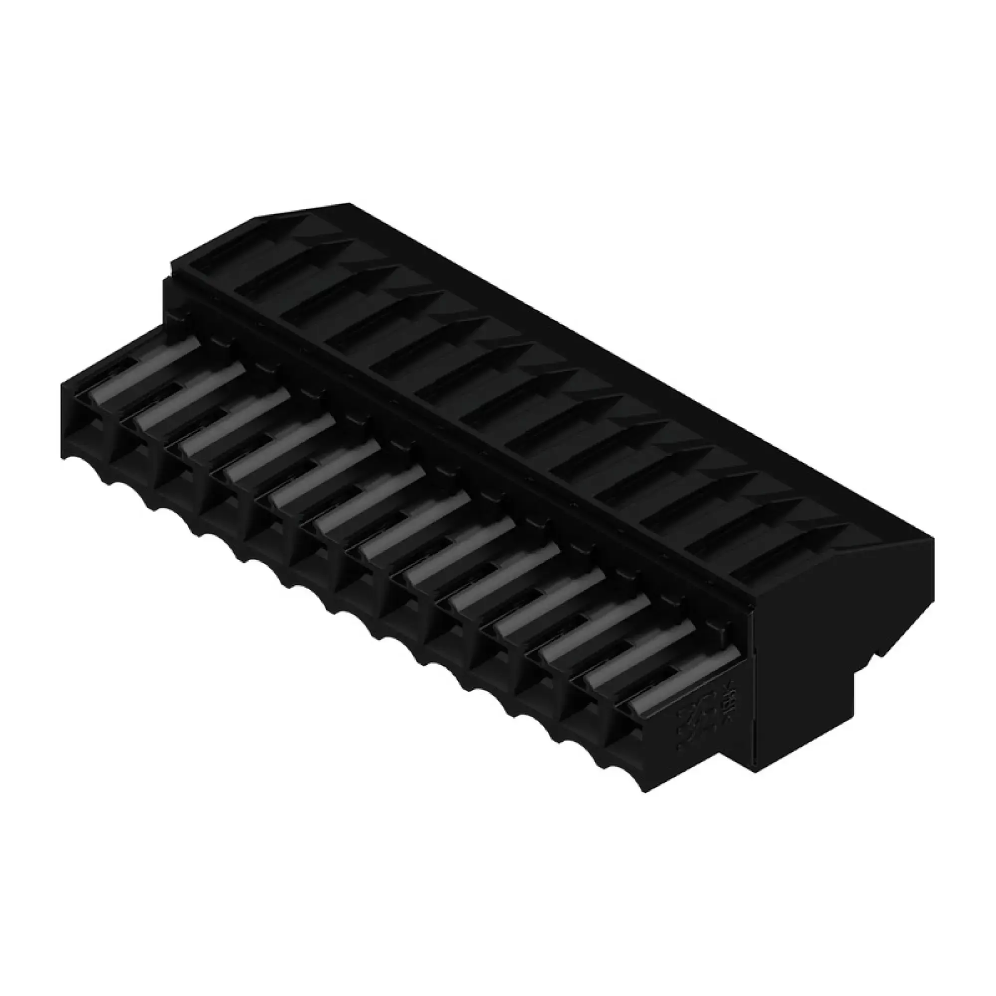 Weidmüller 1639810000 PCB connector (wire connection), 160 V, 12 A, Pitch in mm: 3.50, 1.5 mm², Number of poles: 13, Clamping yoke connection, Box (img_001)