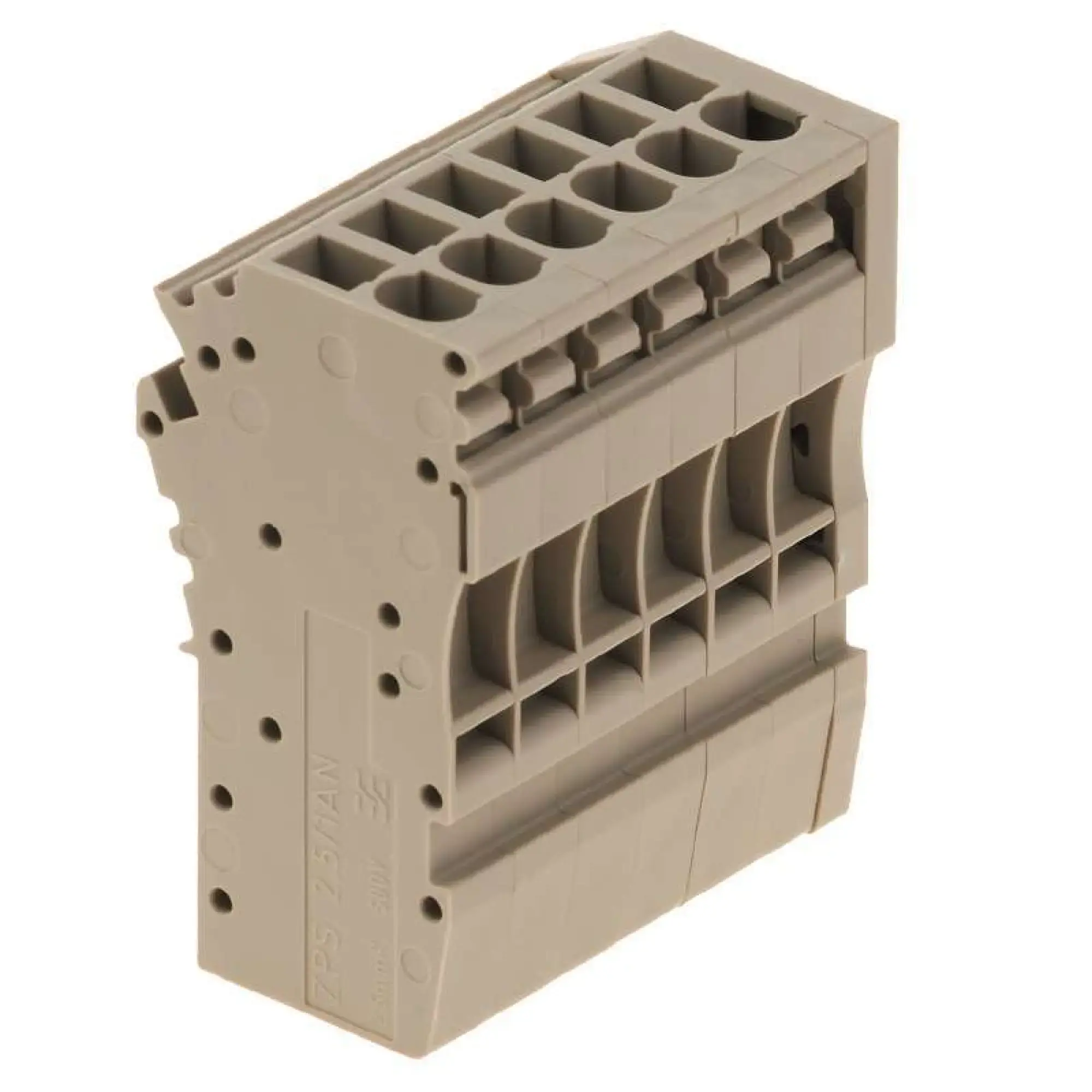 Weidmüller 1865940000 Plug (terminal), Plug-in connection, 2.5 mm², 24 A, 500 V, Number of connections: 6, Number of poles: 6, Width: 33.1 mm (img_001)