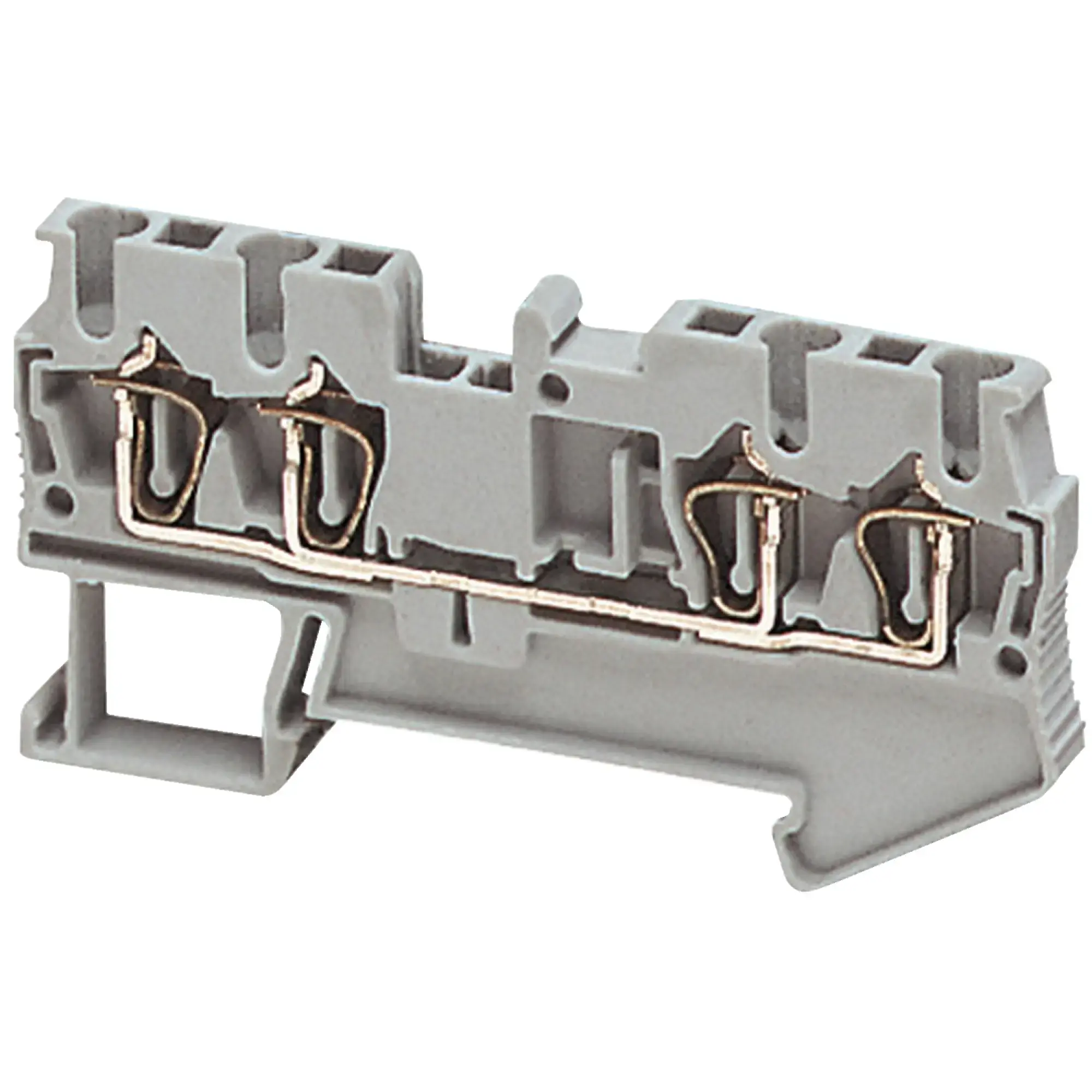 Schneider Electric NSYTRR24 Linergy terminal block for through-wiring, 2.5mm2, 24A, 1 level, 2x2, spring, gray (img_002) Schneider Electric NSYTRR24 Linergy terminal block for through-wiring, 2.5mm2, 24A, 1 level, 2x2, spring, gray (img_002)