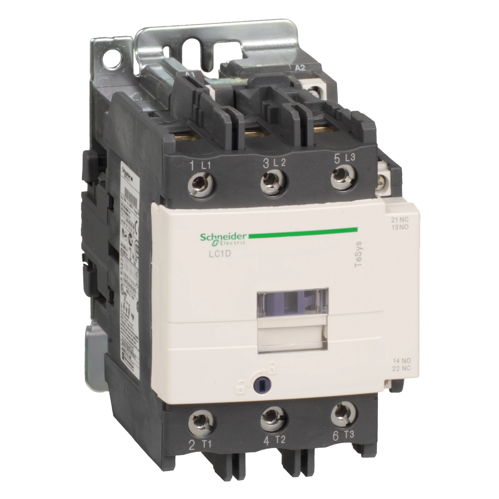 Schneider Electric LC1D95ED Power contactor LC1D 3p, +1NO+1NC, 45 kW, 95 A, 400 V AC3, Coil 48 V DC (img_001)