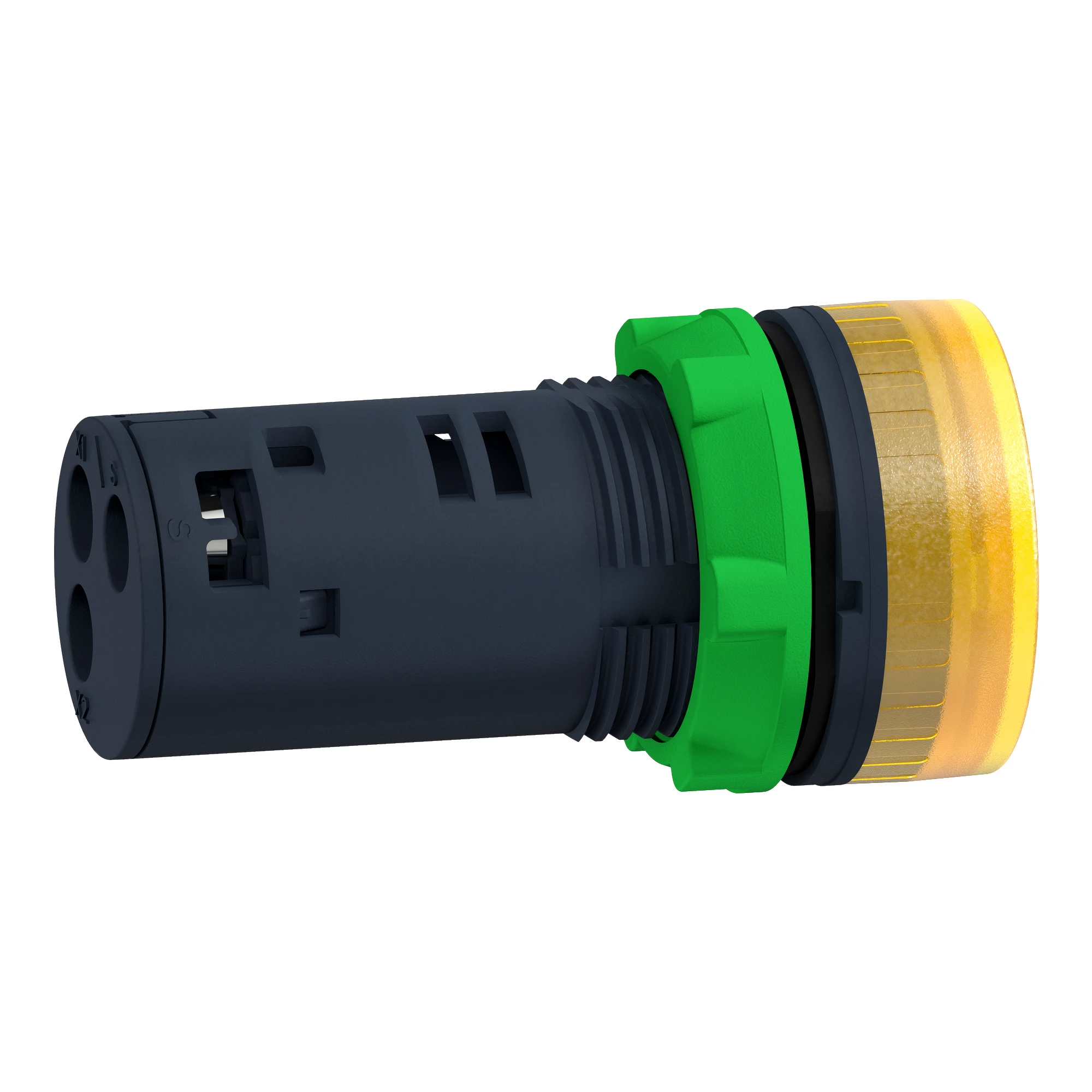 Schneider Electric XB5KS2B8 Buzzer, beeper, Harmony XB5, plastic, illuminated, yellow, 22mm, 90dB, 24V ACDC (img_002) Schneider Electric XB5KS2B8 Buzzer, beeper, Harmony XB5, plastic, illuminated, yellow, 22mm, 90dB, 24V ACDC (img_002)