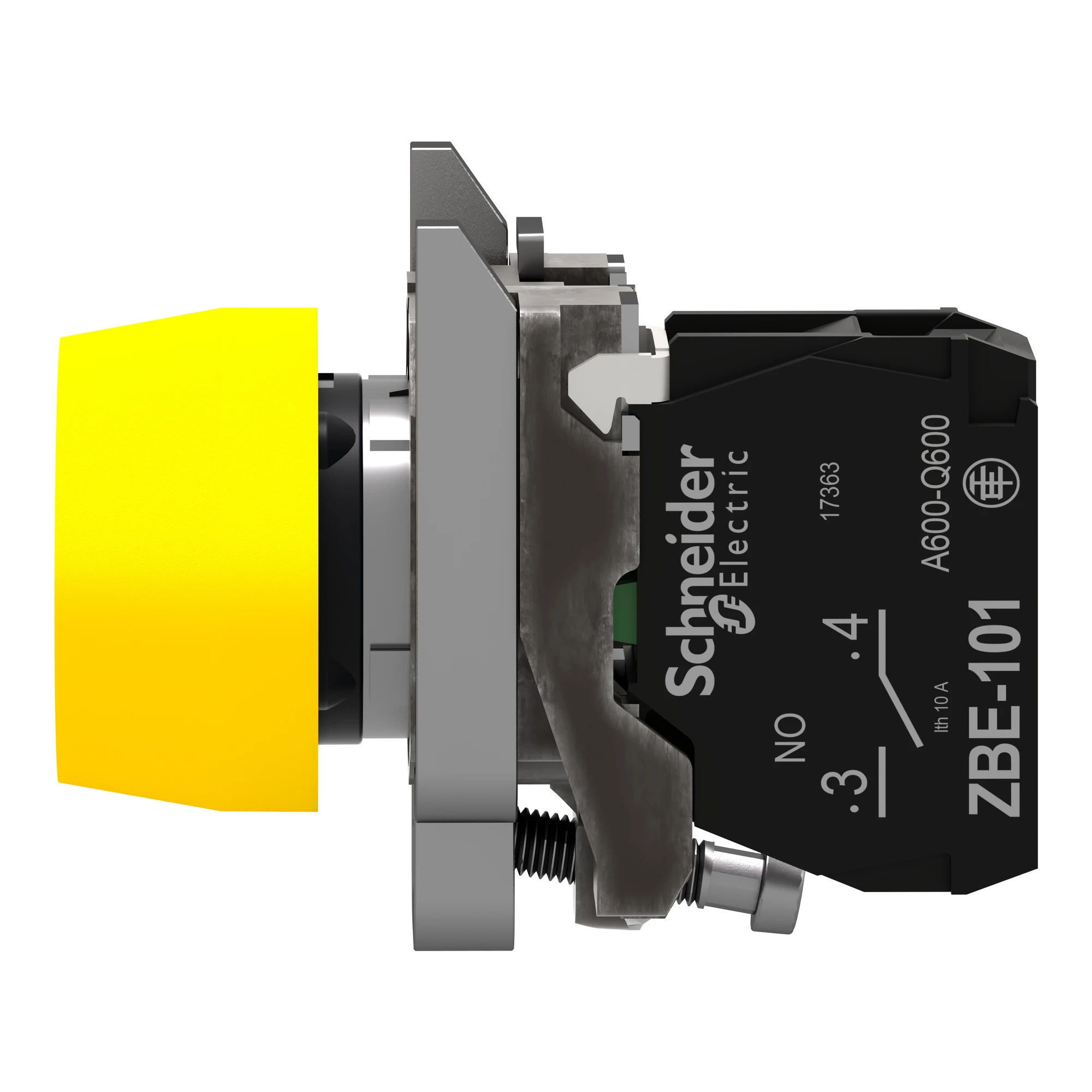 Schneider Electric XB4BPS51EX Pushbutton, Harmony XB4, metal, 22mm, yellow, momentary, with protective cover, 1S, ATEX (img_005) Schneider Electric XB4BPS51EX Pushbutton, Harmony XB4, metal, 22mm, yellow, momentary, with protective cover, 1S, ATEX (img_005)