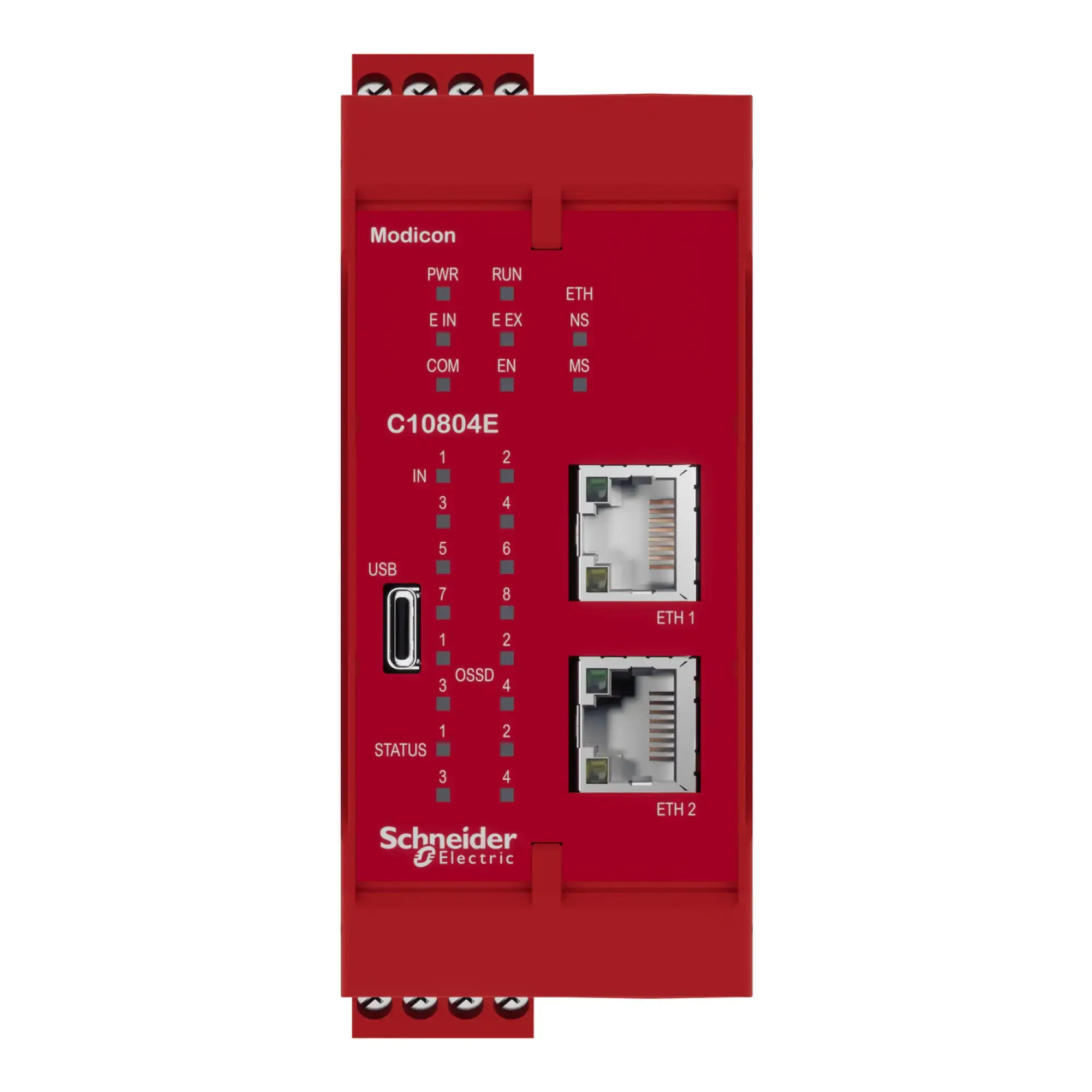 Schneider Electric XPSMCMC10804BE CPU des modularen Sicherheitscontrollers Modicon XPSMCM, V2, 8E, 4A, Feldbus, Schraubklemmen, Rückwand-Busstecker XPSMCMC10804BE (img_004)