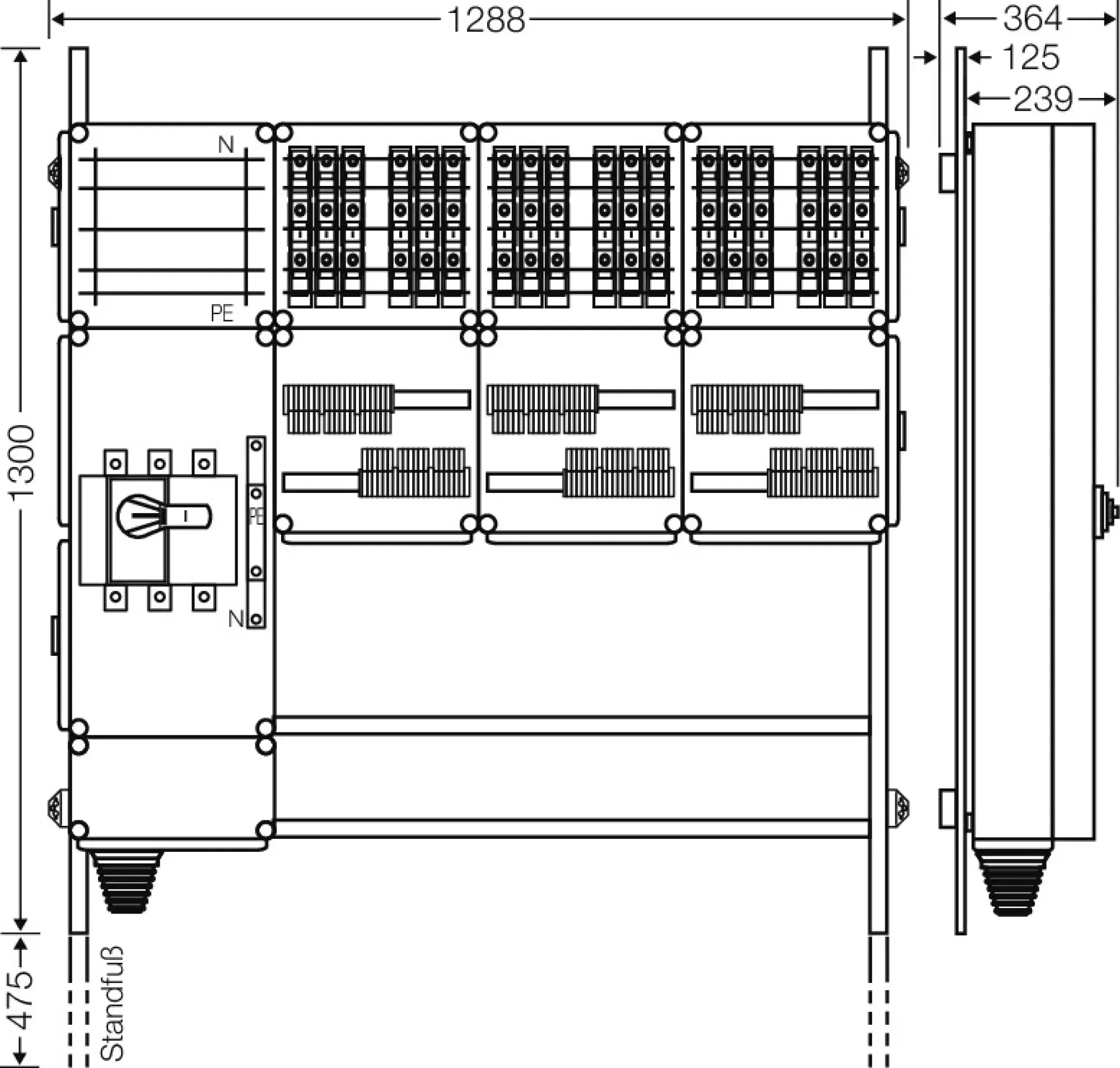 Hensel 65000099 Ladeverteiler für bis zu 18 Ladepunkte à 11kW Mi EV 11kW 18000 (img_002)