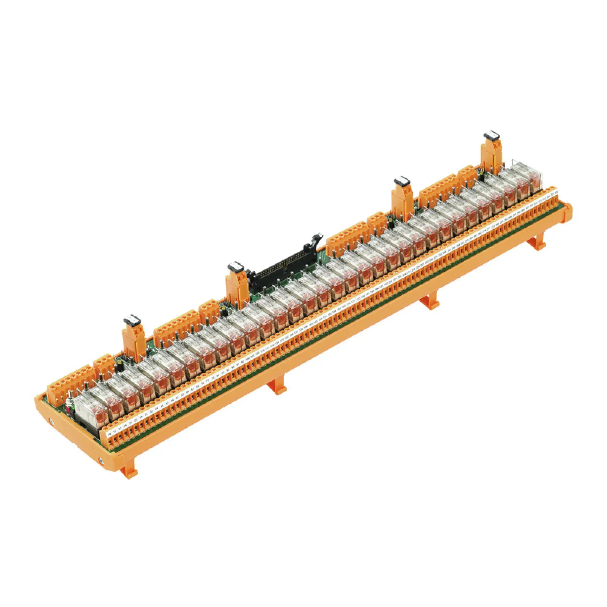 Weidmüller 9447200000 Interface module with relais, RCL, LMNZF 5.08mm, Tension-clamp connection, 2 x plug-in connectors in acc. with IEC60603-13 / DIN41651, 20-pole plug, 2 (img_001)