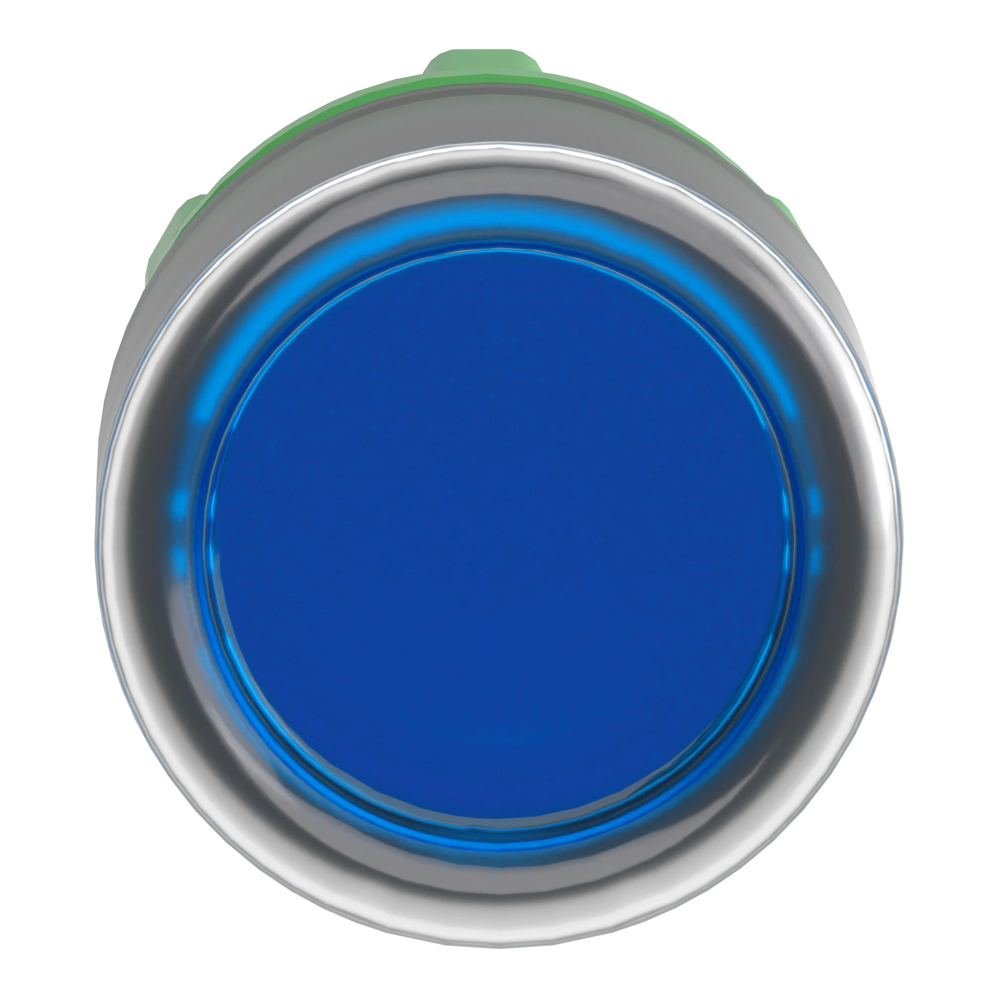 Schneider Electric ZB5AW563 Illuminated Pushbutton, Front Element, Harmony XB5, Plastic, 22mm, Blue, for Universal LED, with Protective Cap (img_004)
