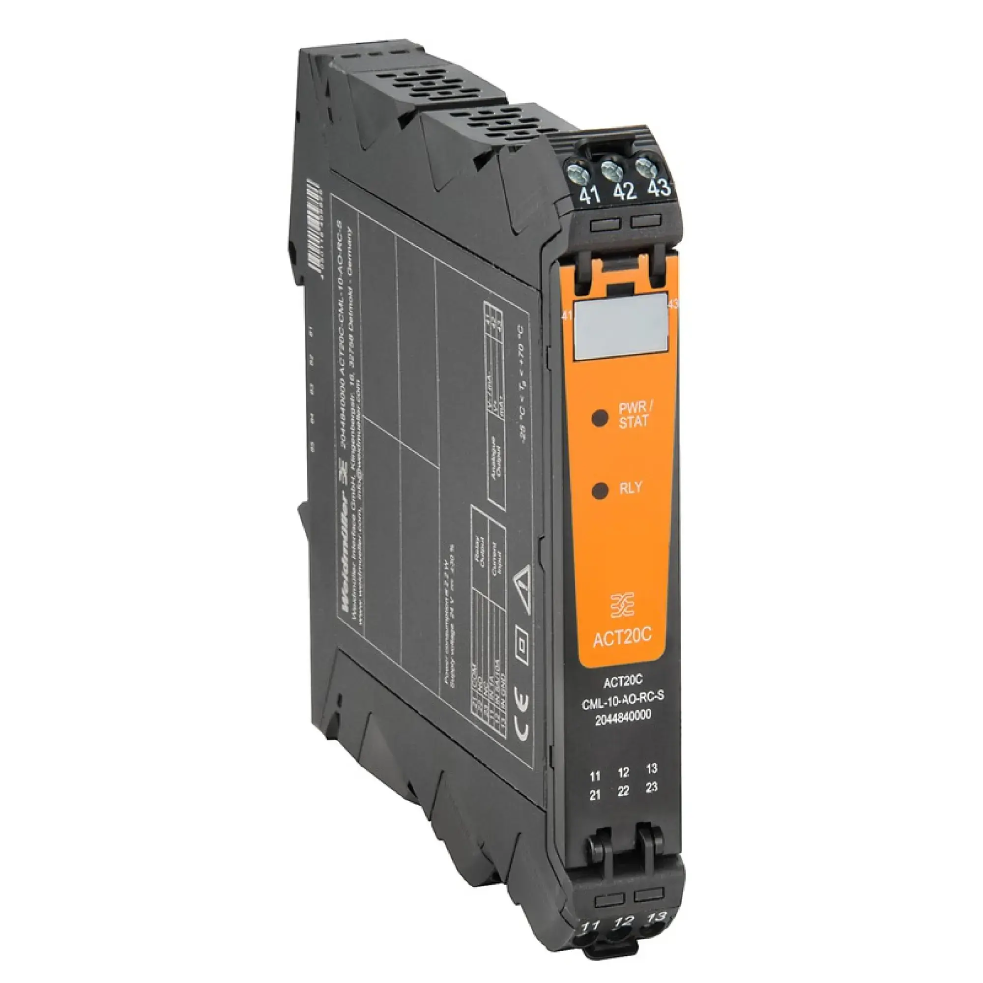 Weidmüller 2044840000 Current-measuring transducer, Input : 0…5/10 A, Output : 0(4)-20 mA, 0-10 V, Relay (img_001) Weidmüller 2044840000 Current-measuring transducer, Input : 0…5/10 A, Output : 0(4)-20 mA, 0-10 V, Relay (img_001)