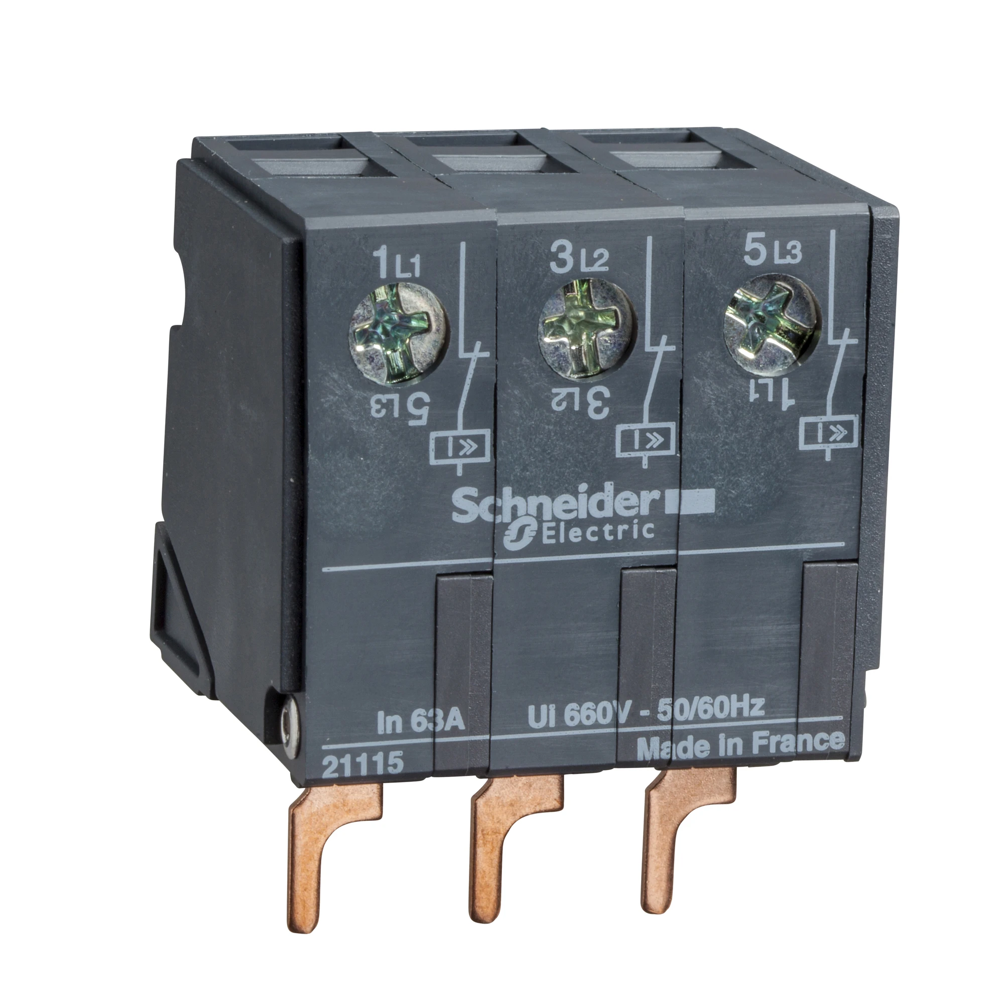 Schneider Electric 21115 Short-circuit current limiter for P25M, 3P, 63A (img_001)