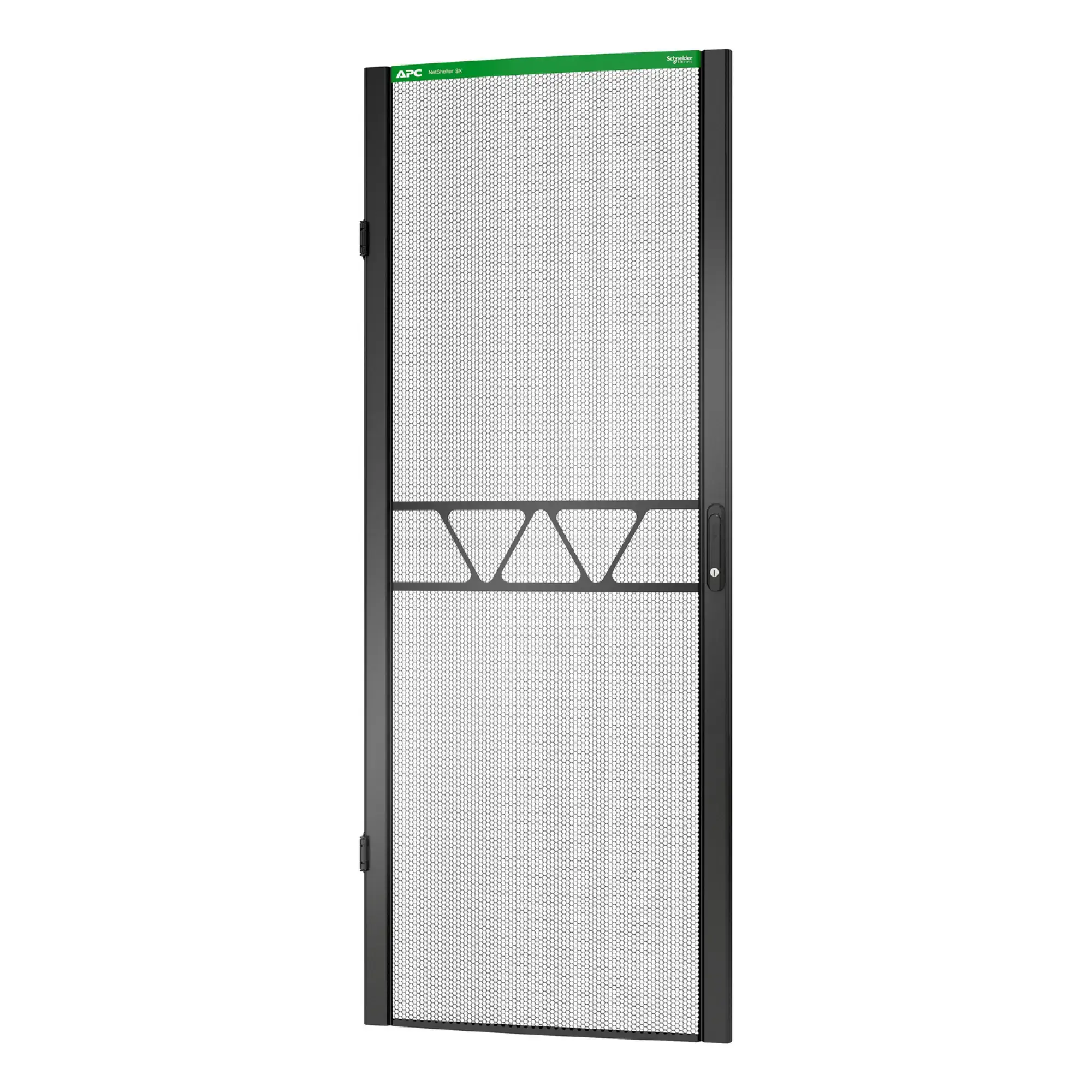 APC AR7050B2 APC NetShelter SX 2. Generation, Ersatzvordertür, 42 HE, 750 mm breit, Schwarz (img_001)