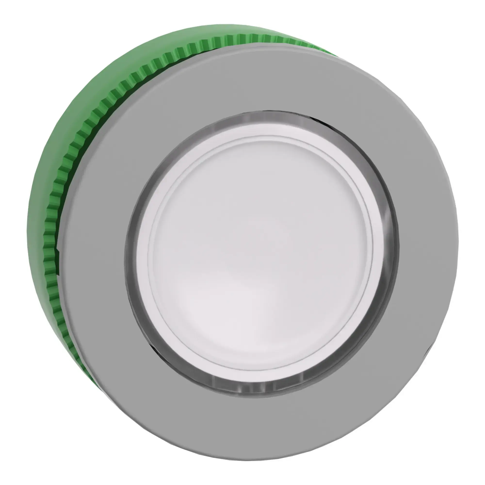 Schneider Electric ZB5FA18C0 Illuminated push button, front element, Harmony XB5F, plastic, 30mm, light grey, white, for universal LED, for insert label (img_009)