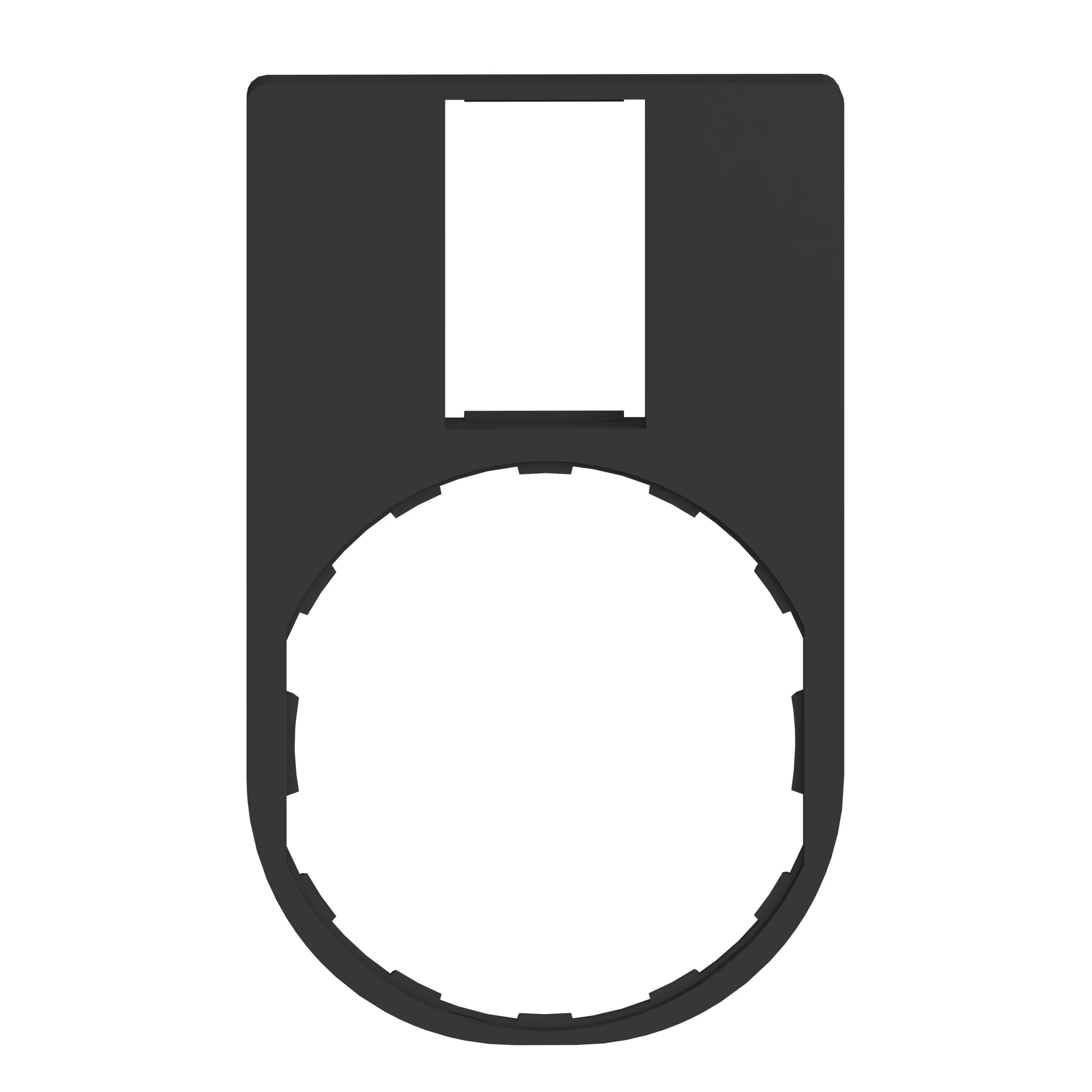 Schneider Electric ZBZ33 Label holder 30 x 50mm without sign, for Ø 22 devices with round front element (img_003) Schneider Electric ZBZ33 Label holder 30 x 50mm without sign, for Ø 22 devices with round front element (img_003)