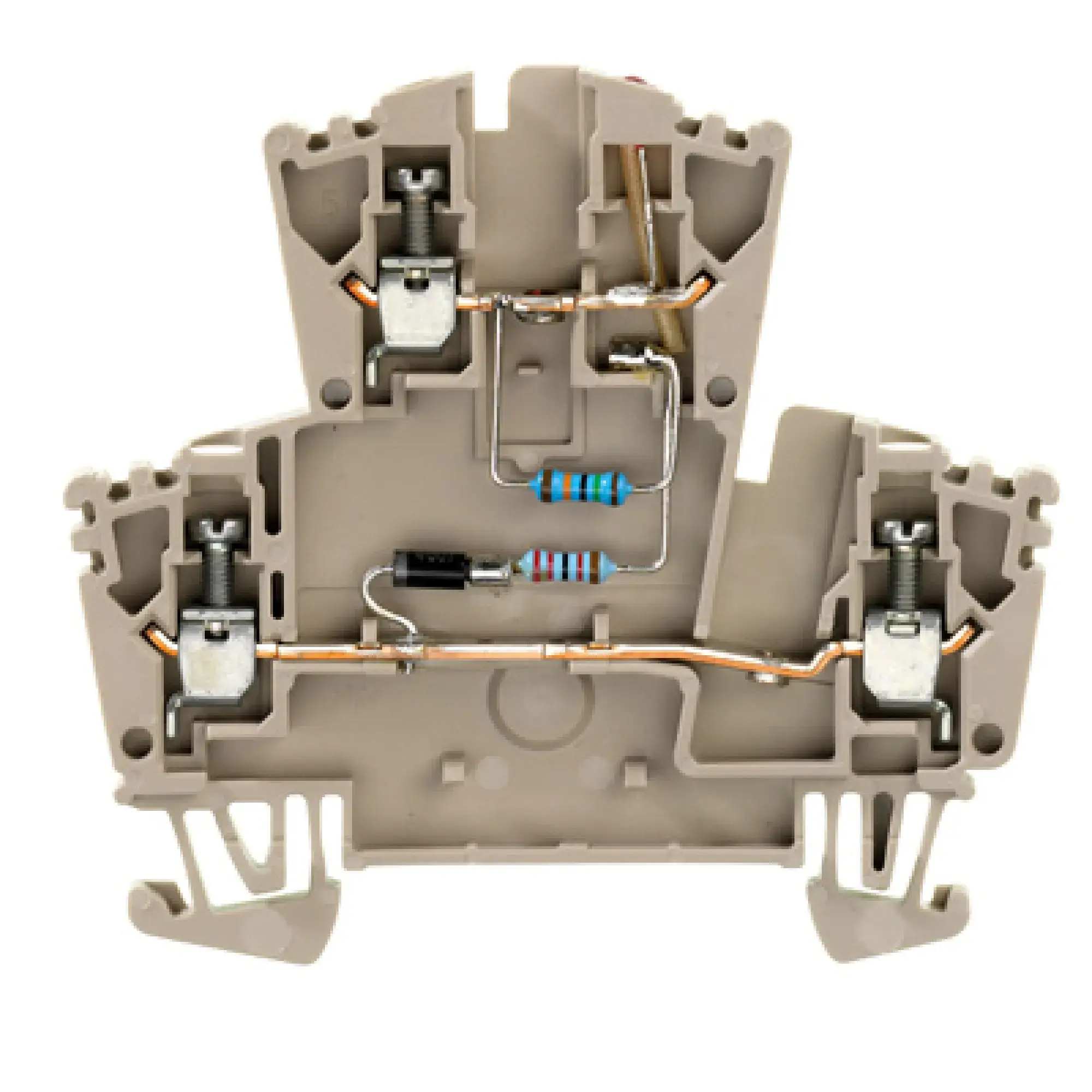Weidmüller 8006320000 Component terminal block, Screw connection, dark beige, 2.5 mm², 115 V, 115 V, Number of connections: 3, Number of levels: 2, TS 35, V-0, Wemid (img_001) Weidmüller 8006320000 Component terminal block, Screw connection, dark beige, 2.5 mm², 115 V, 115 V, Number of connections: 3, Number of levels: 2, TS 35, V-0, Wemid (img_001)